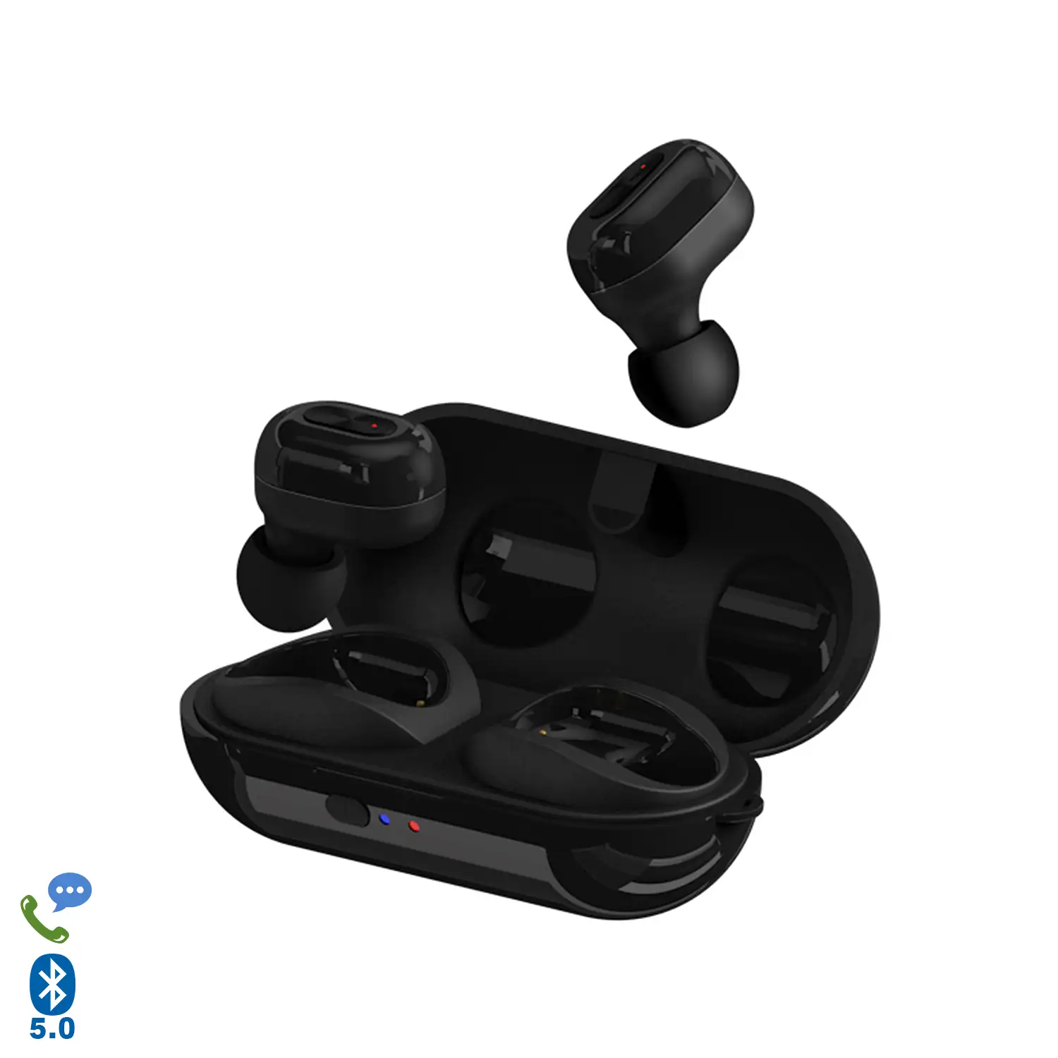 Auriculares TWS N9 Bluetooth 5.0 con base de carga 350mah