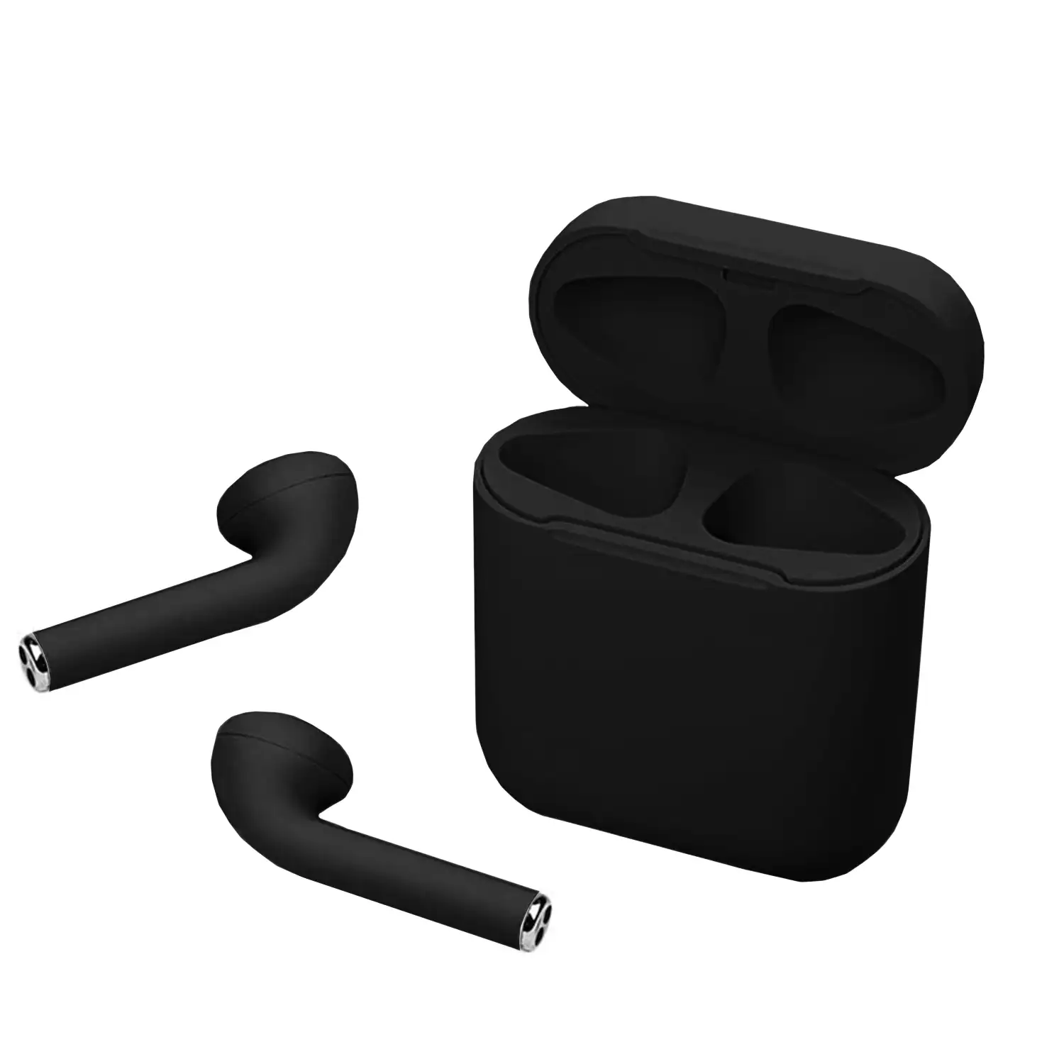 Auriculares DAM D120 TWS Bluetooth 5.0 táctiles con base de carga y sincronización automática con ventana emergente