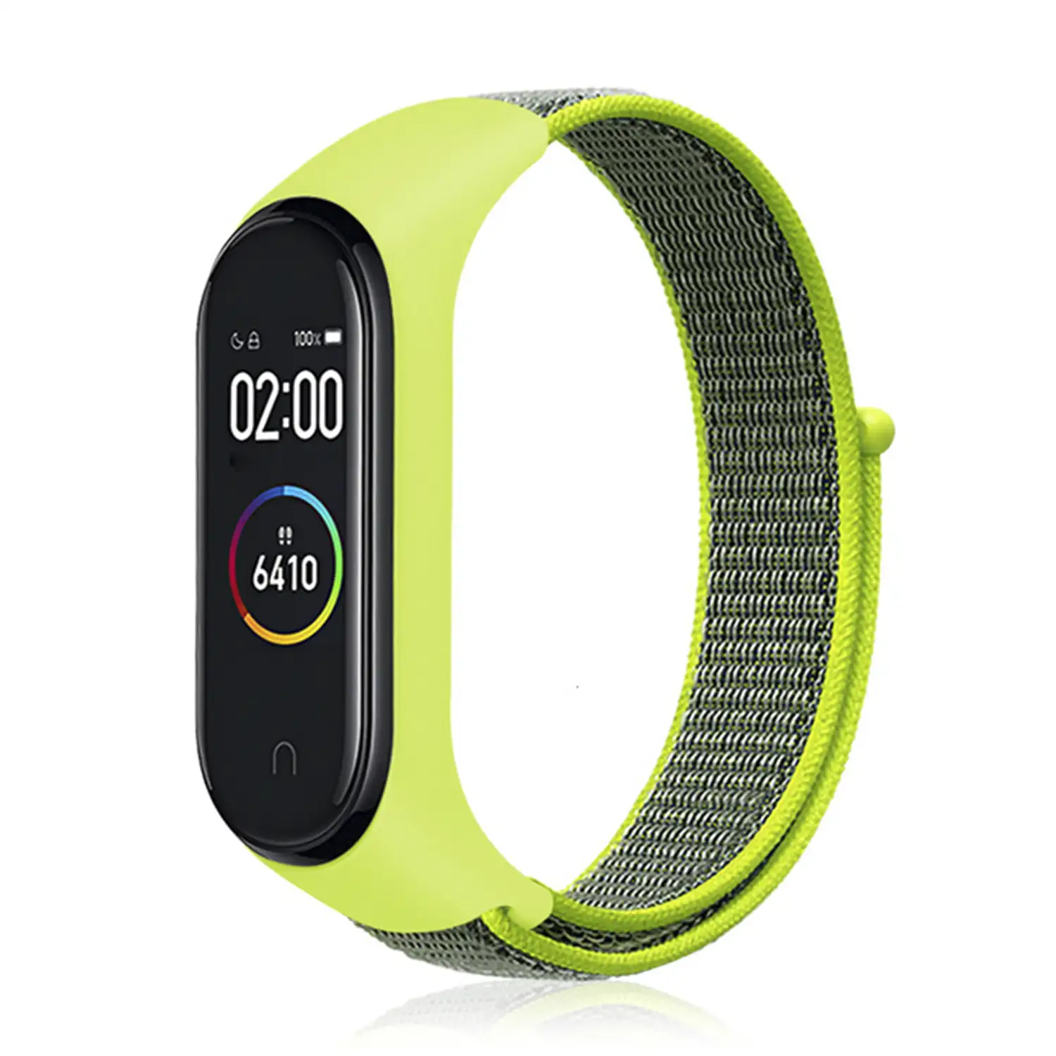 Correa de nylon con cierre de velcro Compatible con Xiaomi Band 3 y 4