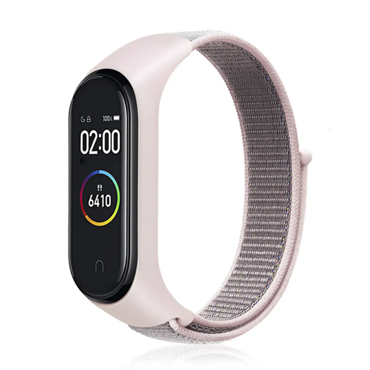 Correa de nylon con cierre de velcro Compatible con Xiaomi Band 3 y 4