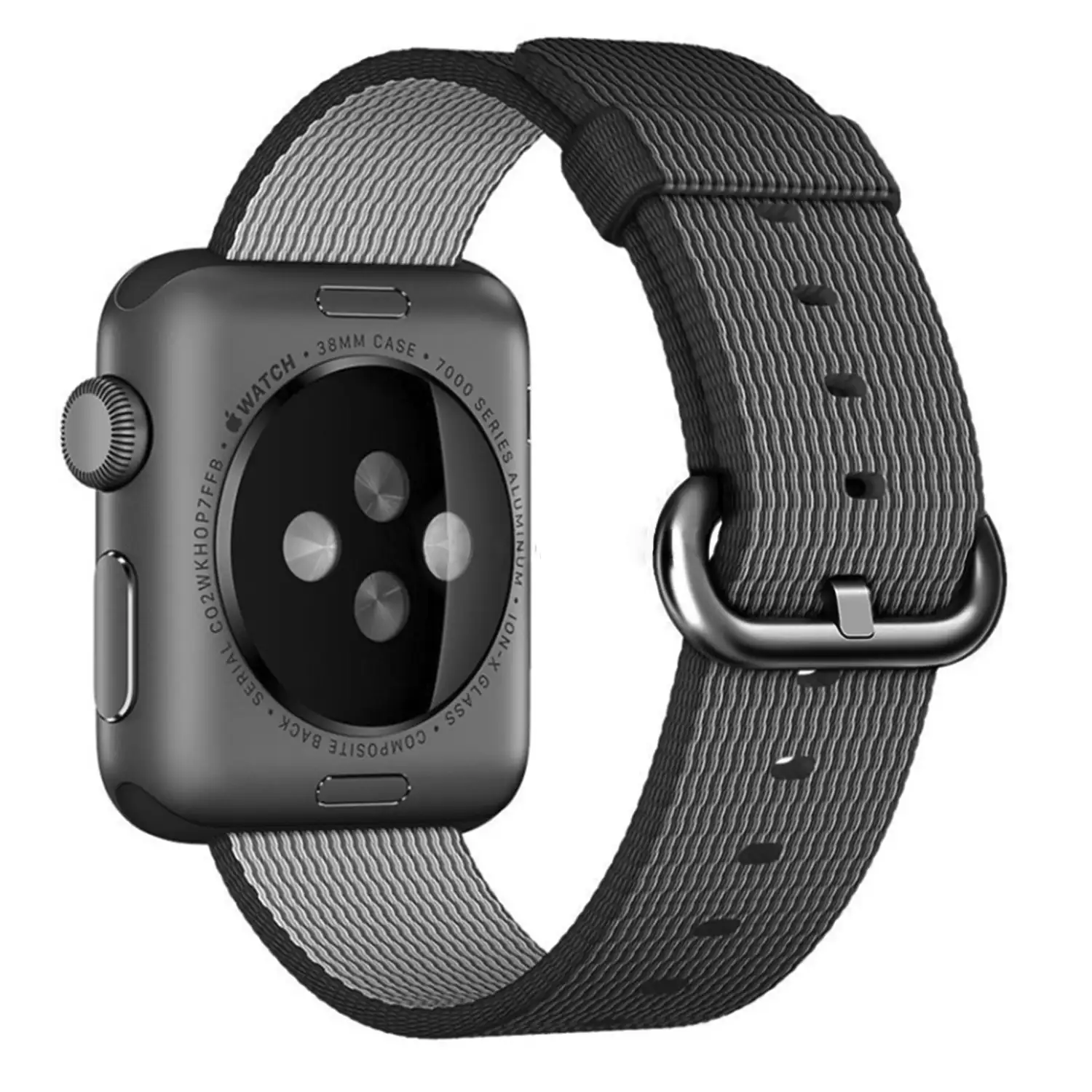 Correa de Nylon con hebilla metalica compatible iWatch 42mm / 44mm