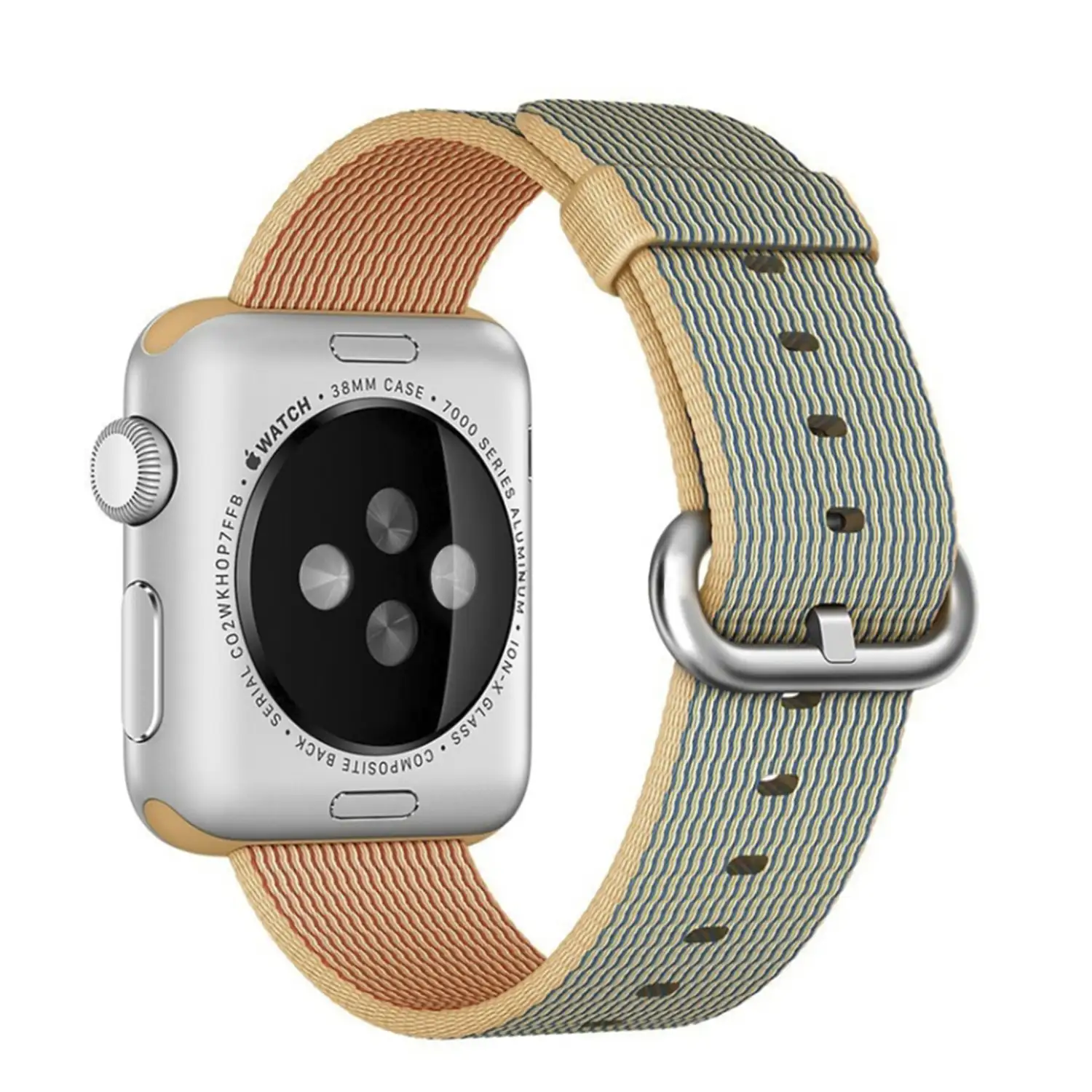 Correa de Nylon con hebilla metalica compatible iWatch 42mm / 44mm