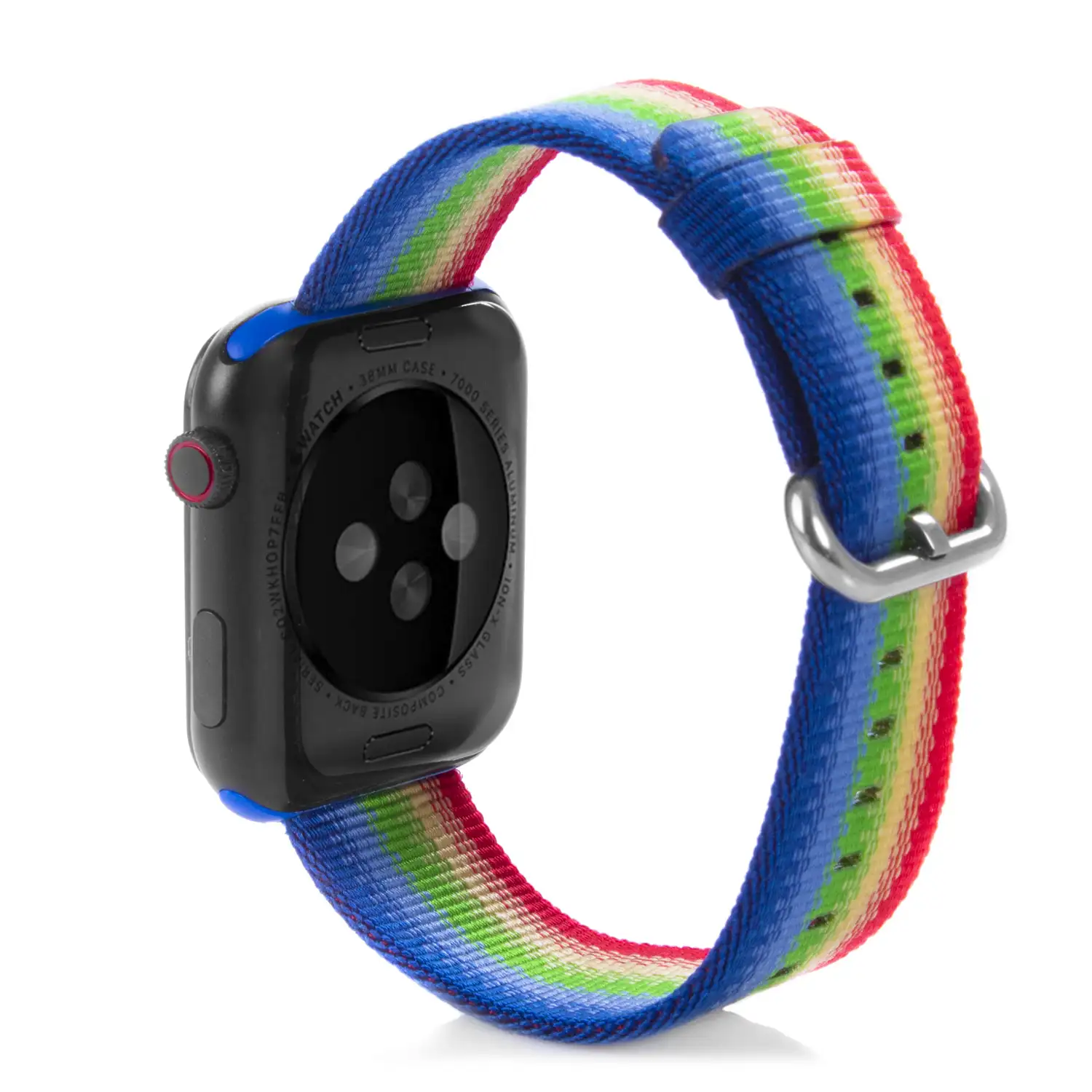 Correa de Nylon con hebilla metalica compatible iWatch 42mm / 44mm