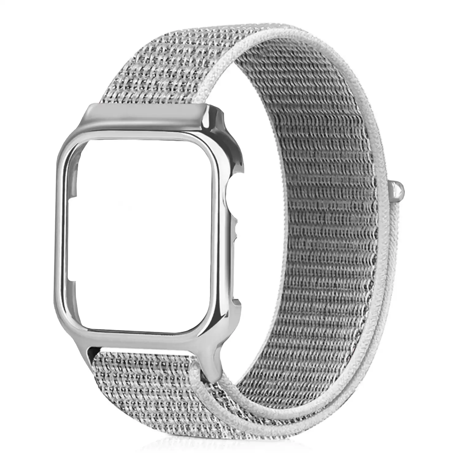 Correa de Nylon con carcasa rígida y cierre de velcro compatible iWatch 40mm