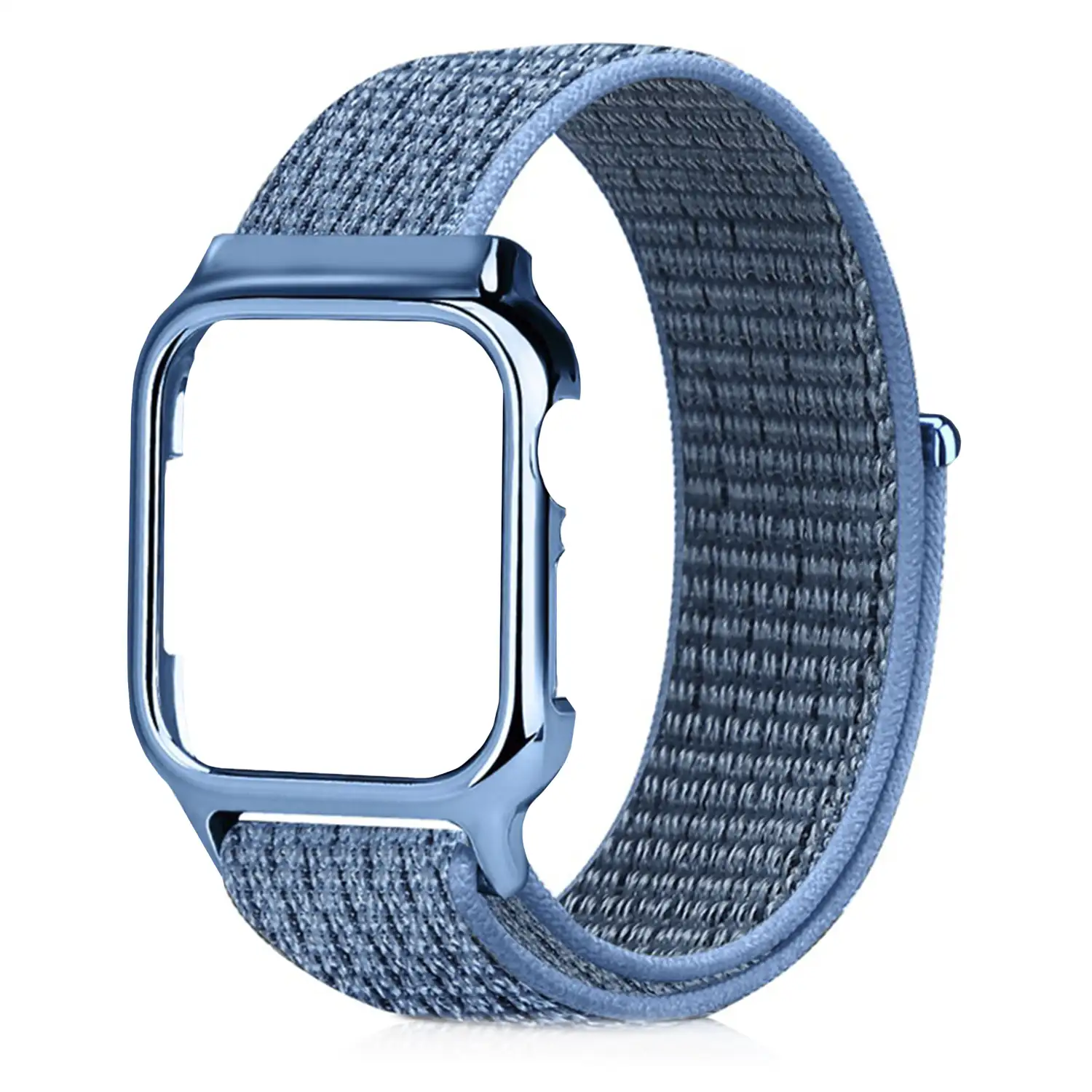 Correa de Nylon con carcasa rígida y cierre de velcro compatible iWatch 40mm