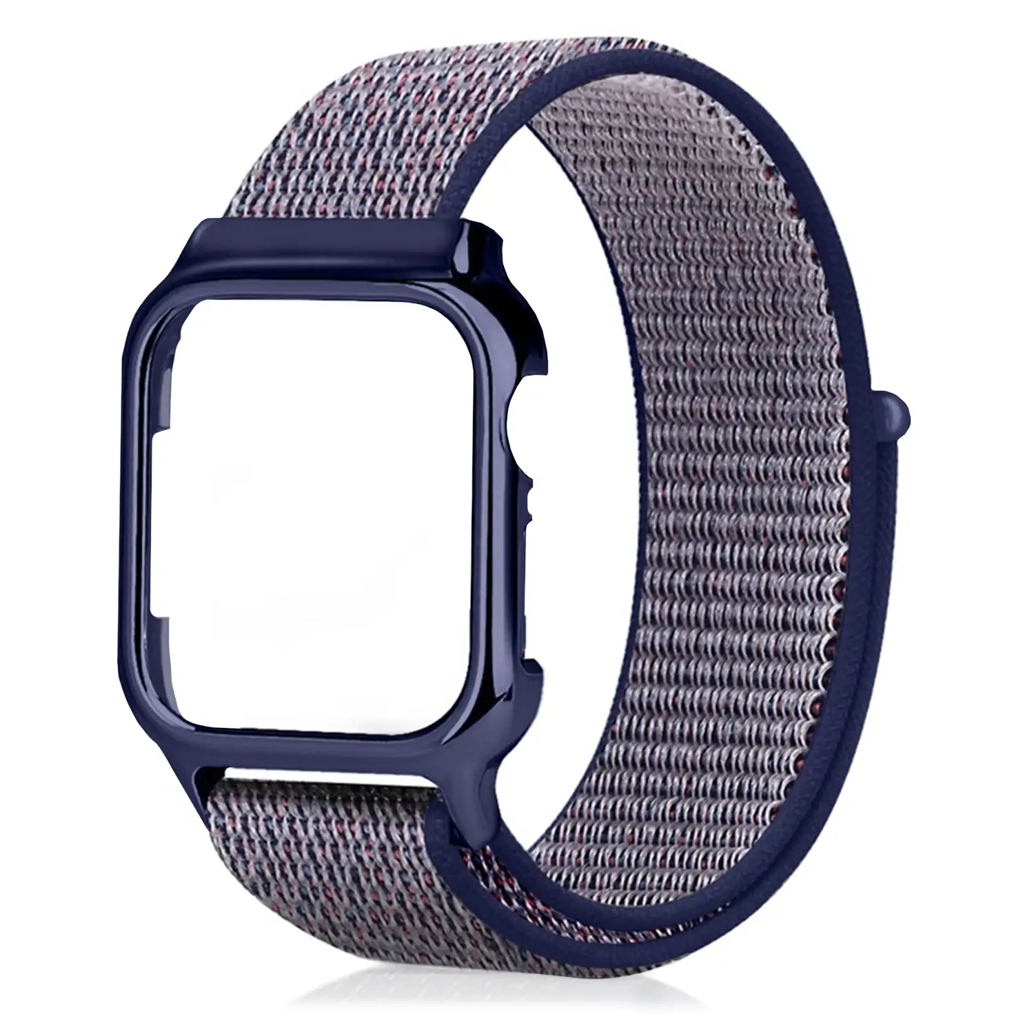 Correa de Nylon con carcasa rígida y cierre de velcro compatible iWatch 40mm