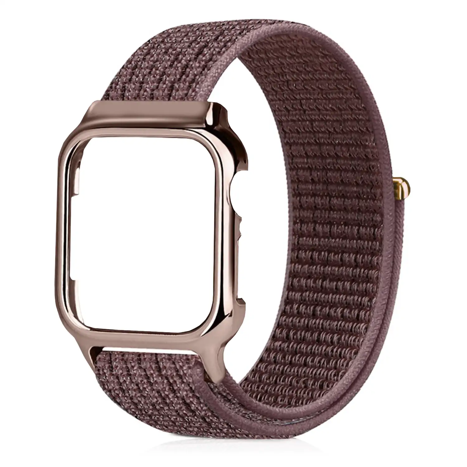 Correa de Nylon con carcasa rígida y cierre de velcro compatible iWatch 40mm