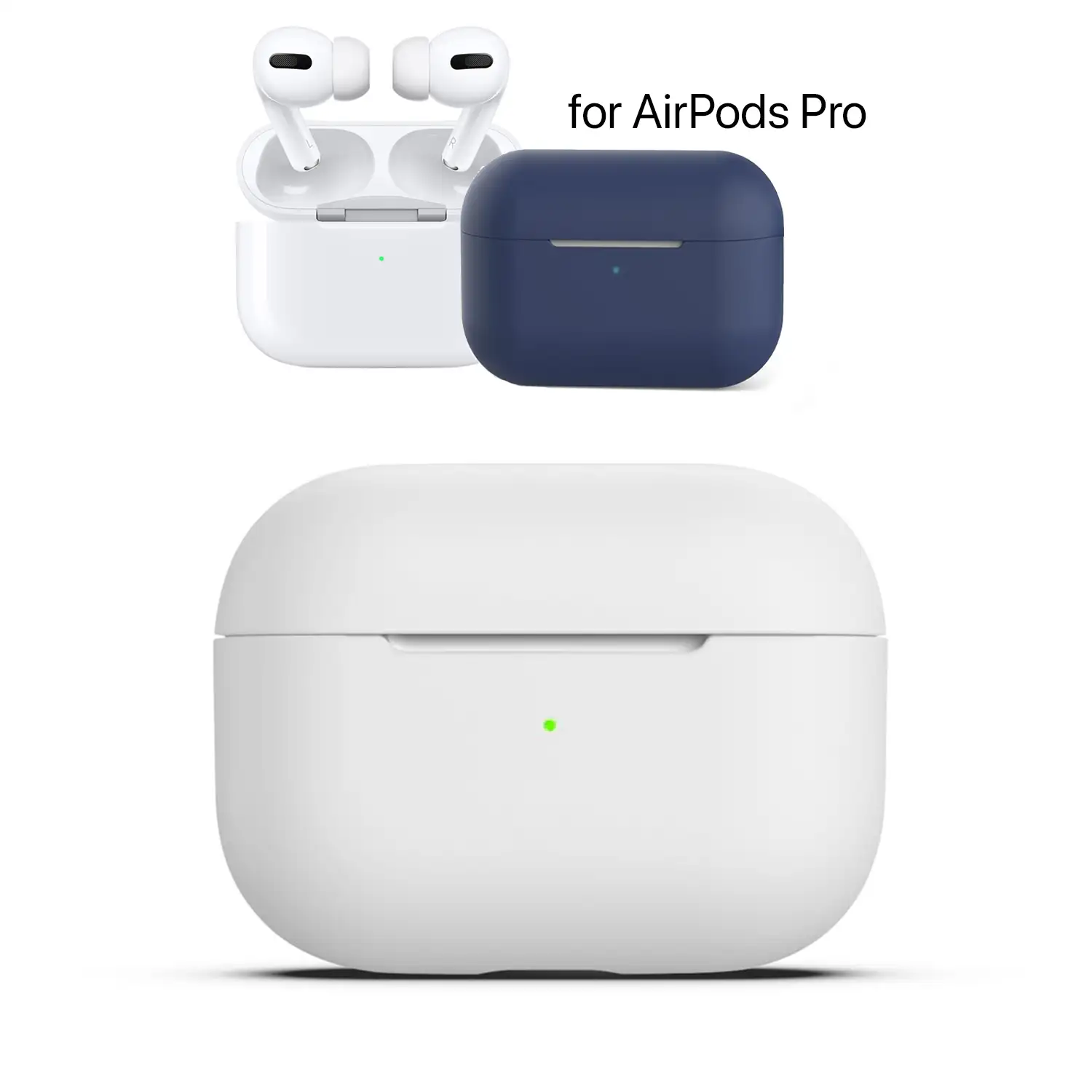 Funda de silicona para base de carga de AirPods Pro