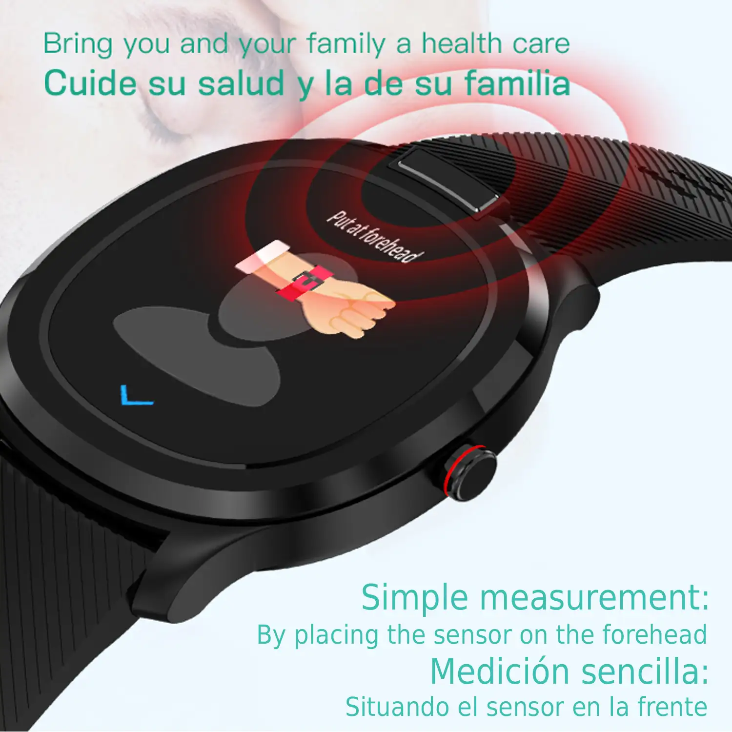 Smartwatch DM11 Reloj Inteligente Compatible con iOS/ Android