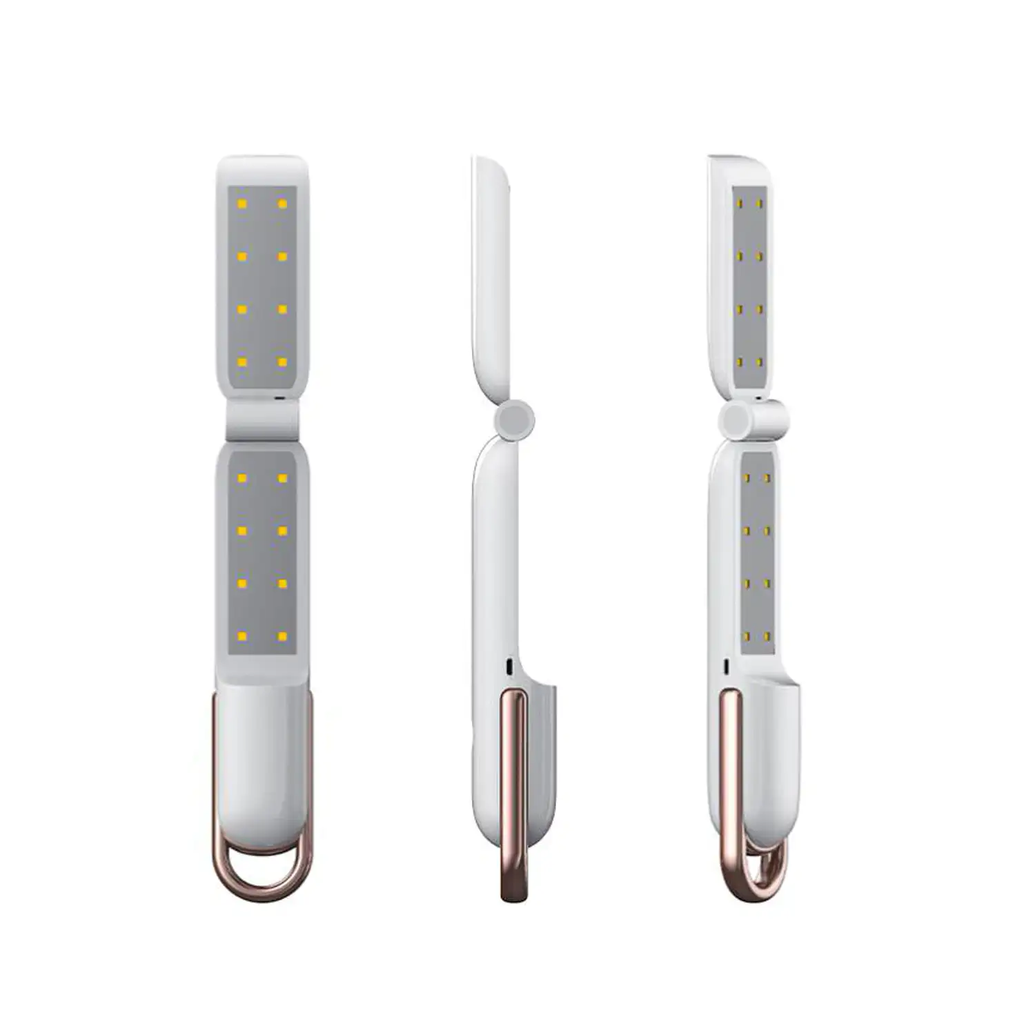 Lámpara UVC plegable con 16 LEDS UV.