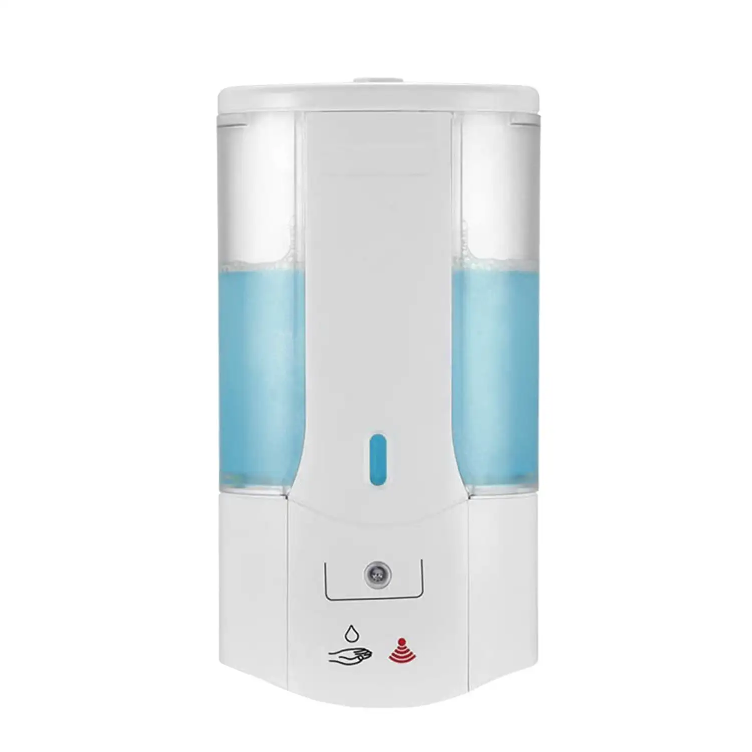Dispensador automático infrarojos gel hidroalcohólico 450 ml pared