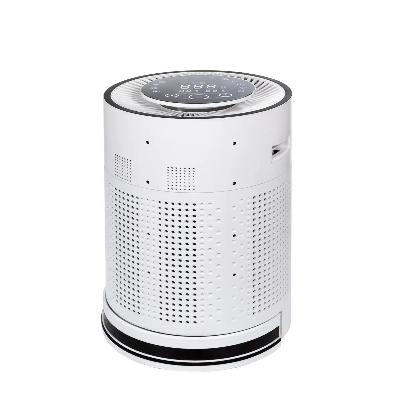 Robot purificador de aíre con formaldehido, aniones, TVOC y eliminación del 99,97% de las bacterias.