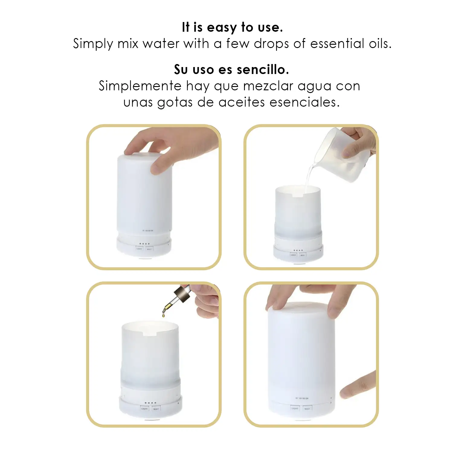 Nebulizador esterilizador multifunción (admite hidroalcohol) 180 ml.