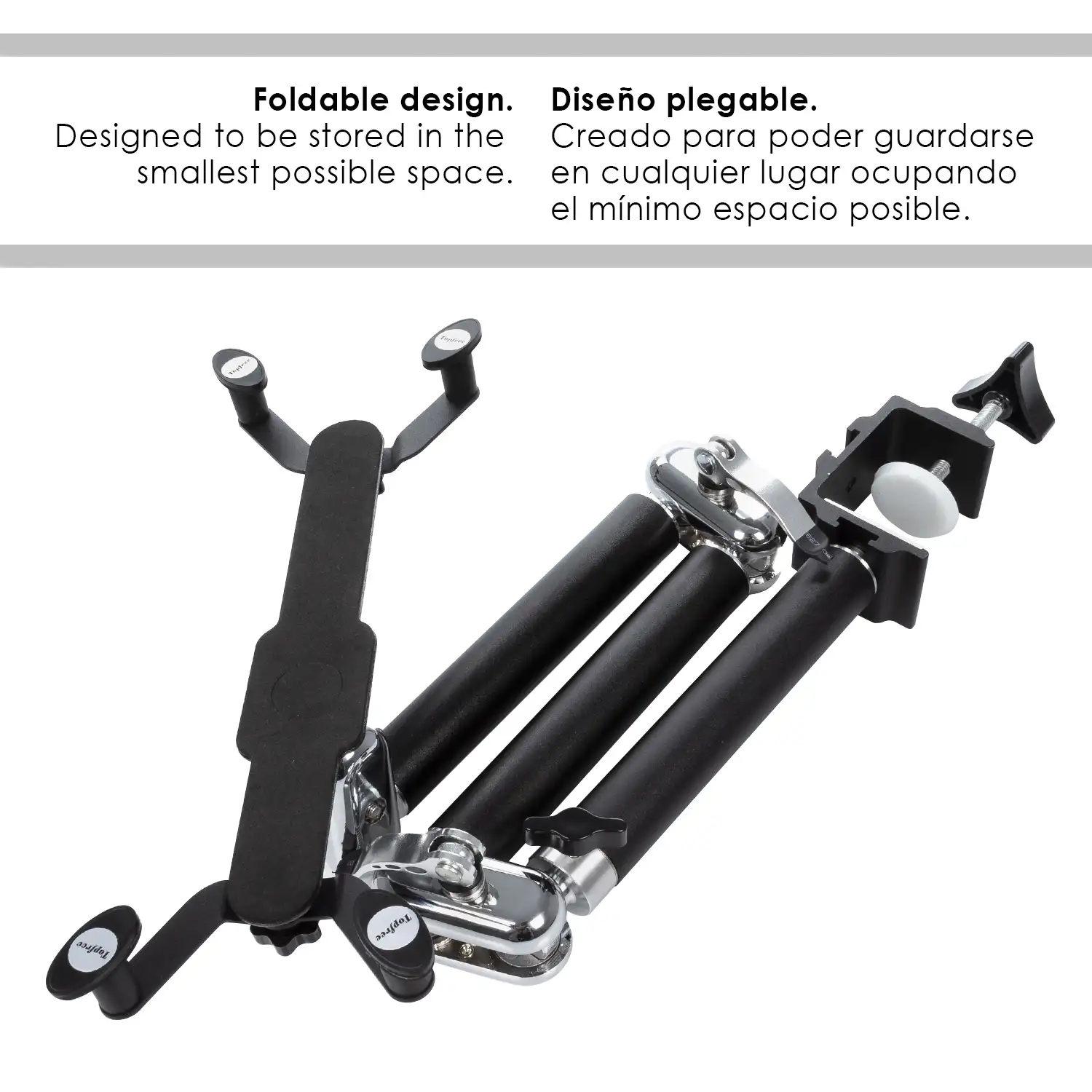 Soporte multiposición extensible para tablet