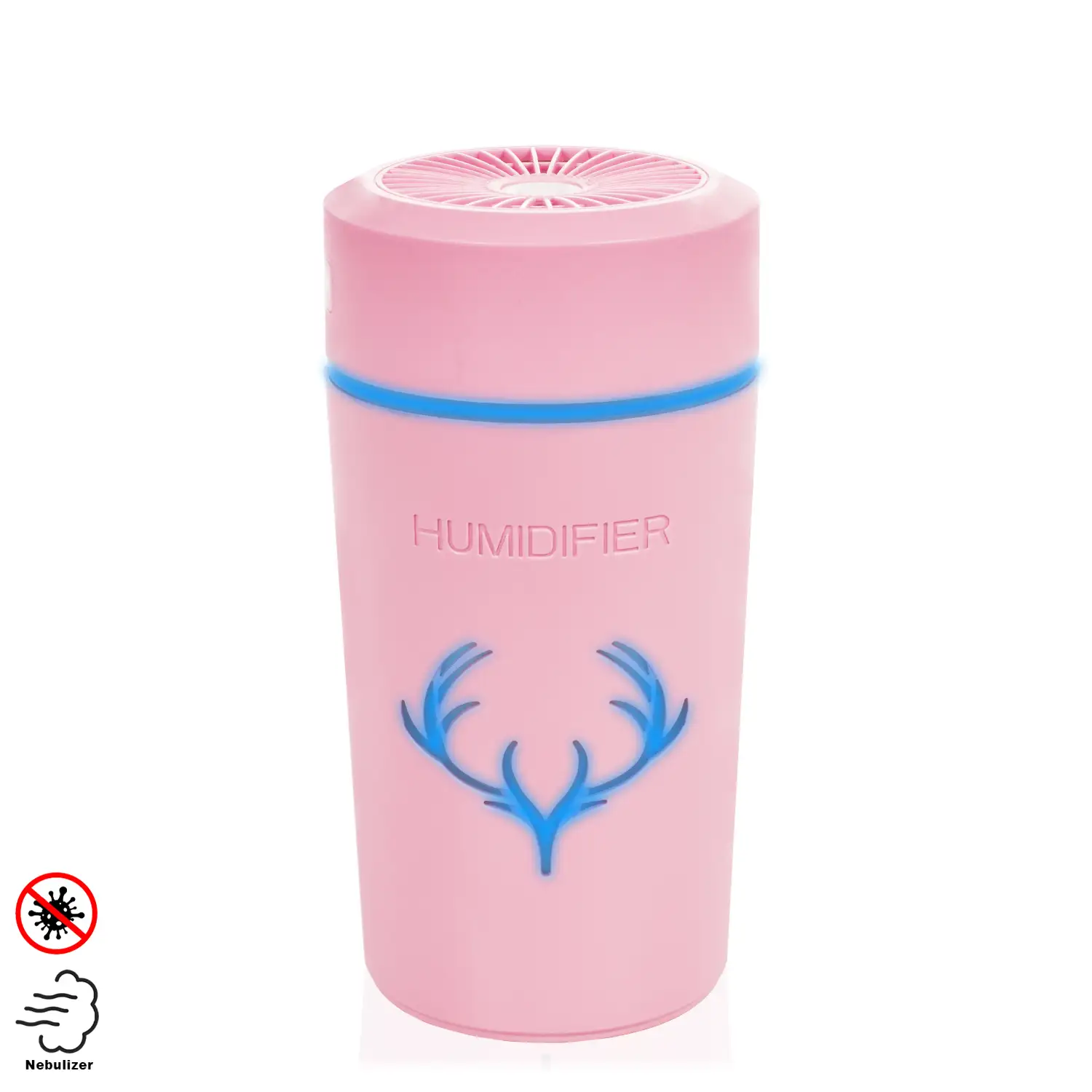 Nebulizador esterilizador multifunción (admite hidroalcohol) 500 ml. Humidificador.