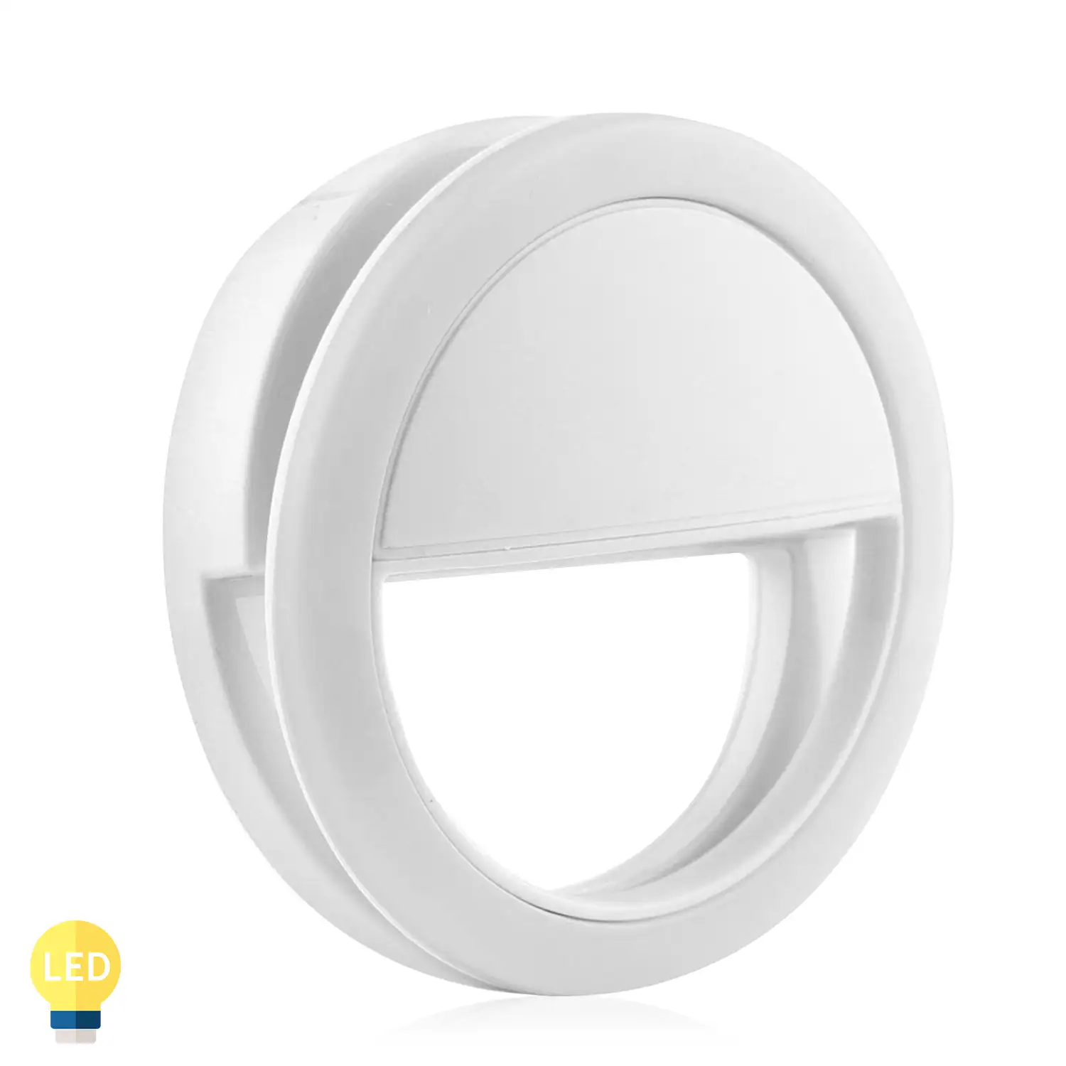 Anillo luz led selfie/video Universal para smartphone