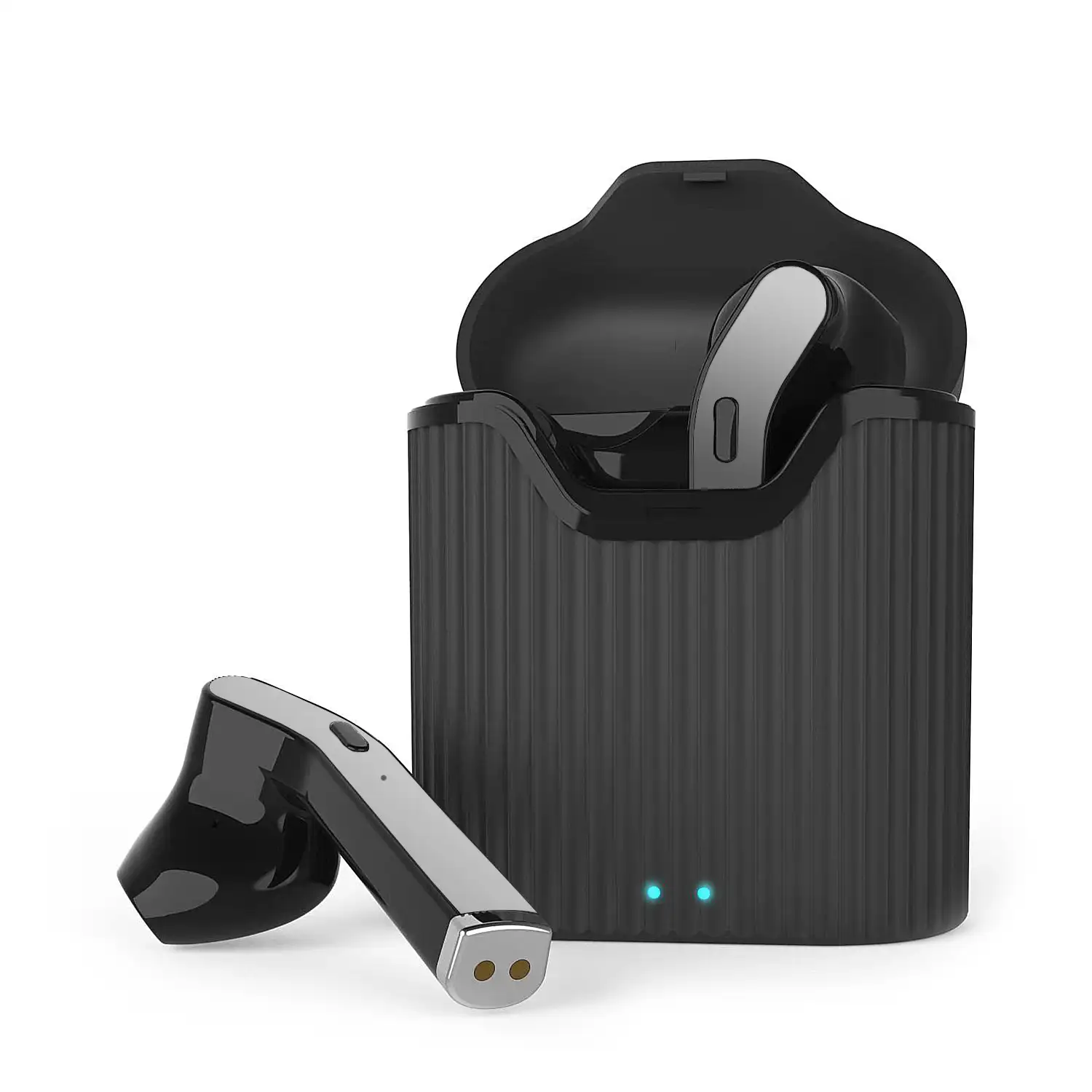 Auriculares TWS H1917T Bluetooth 5.0 Caja de 350 mah y auriculares con 40 mah.