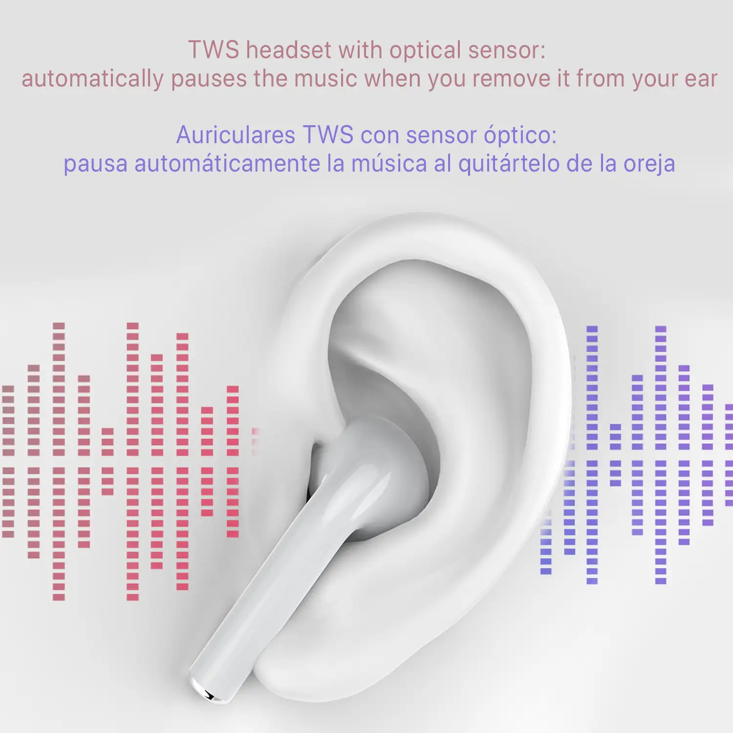 Brazalete inteligente G36 multideporte con auriculares TWS 5.1 integrados
