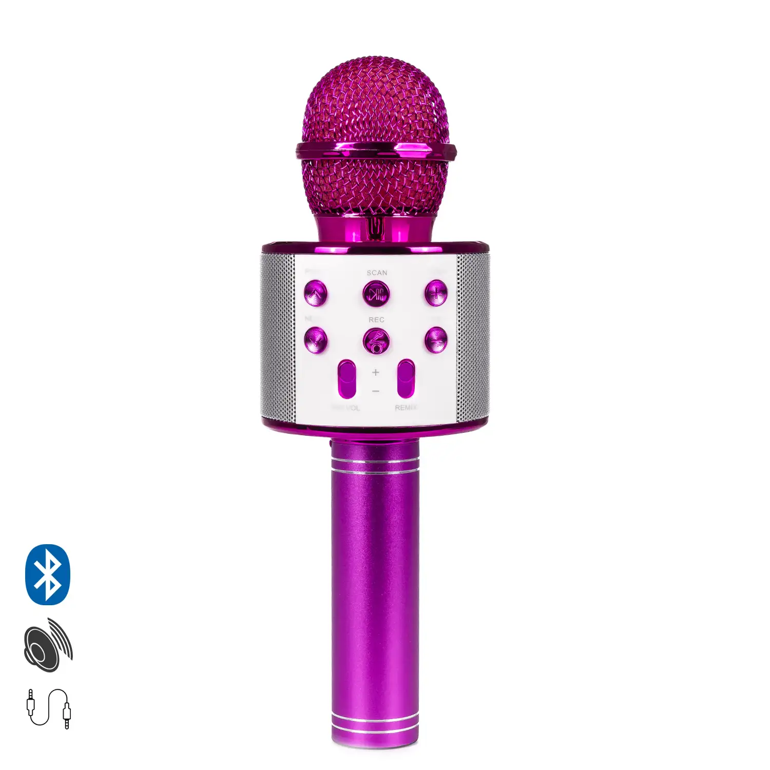 Micrófono Karaoke multifunción con altavoz incorporado