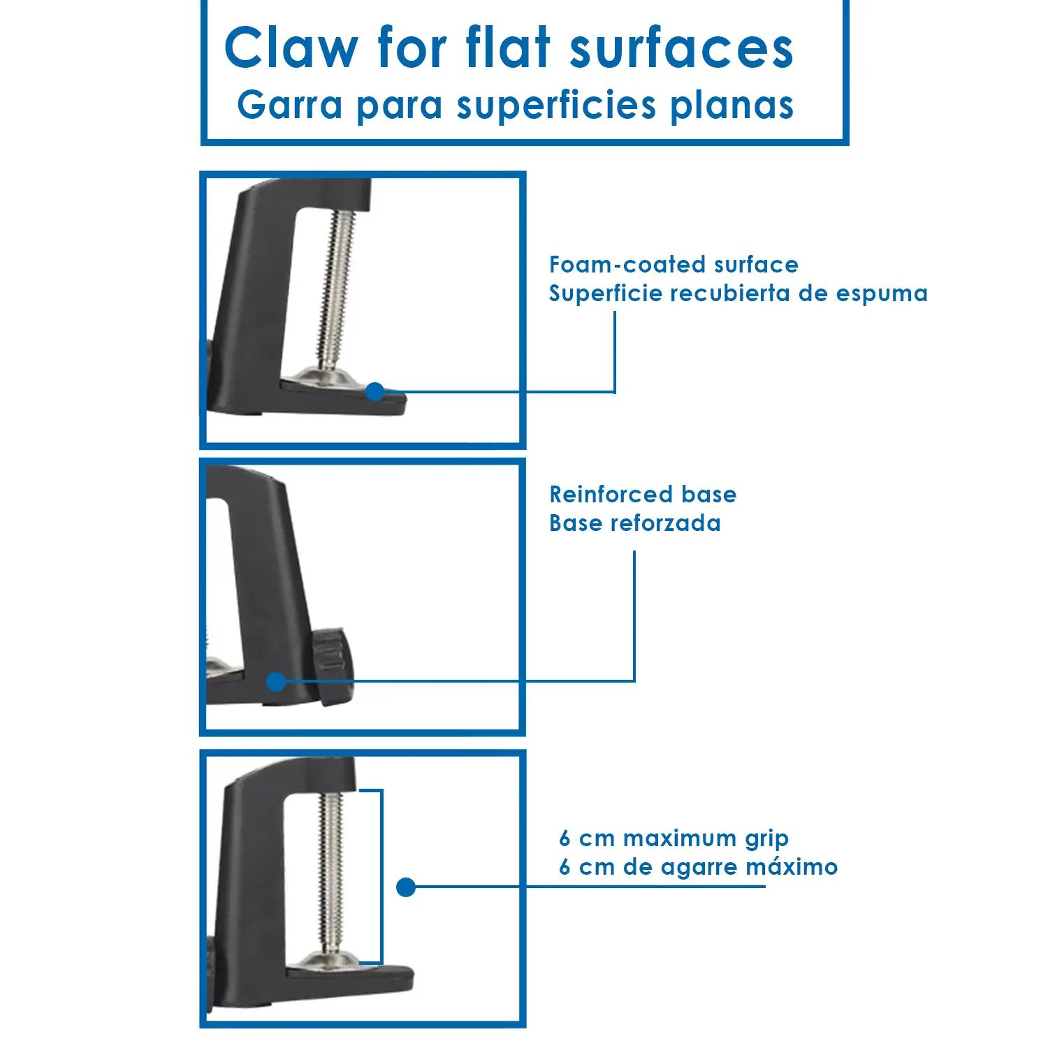 Micrófono HiFi con soporte ajustable de sobremesa y filtro