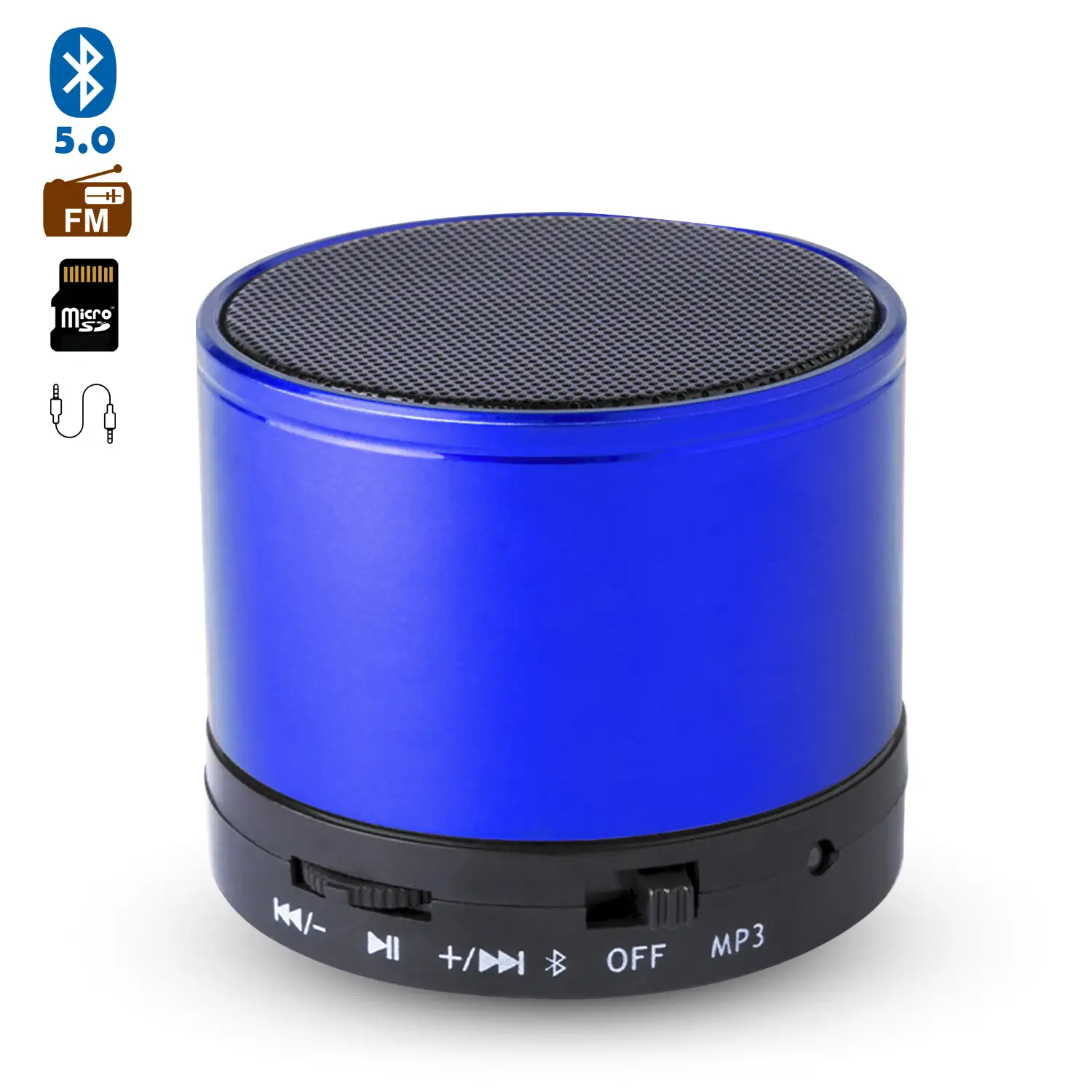 Altavoz compacto Martins Bluetooth 3.0 de 3W, con manos libres y radio FM.