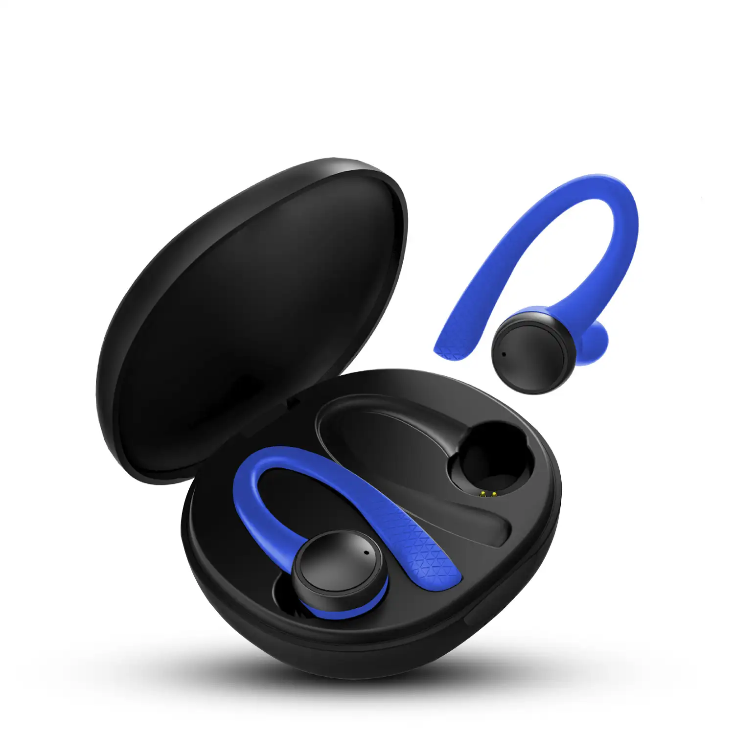 Auriculares TWS T7 Pro deportivos anti caída, Bluetooth 5.0, batería de  40mAh y base de carga