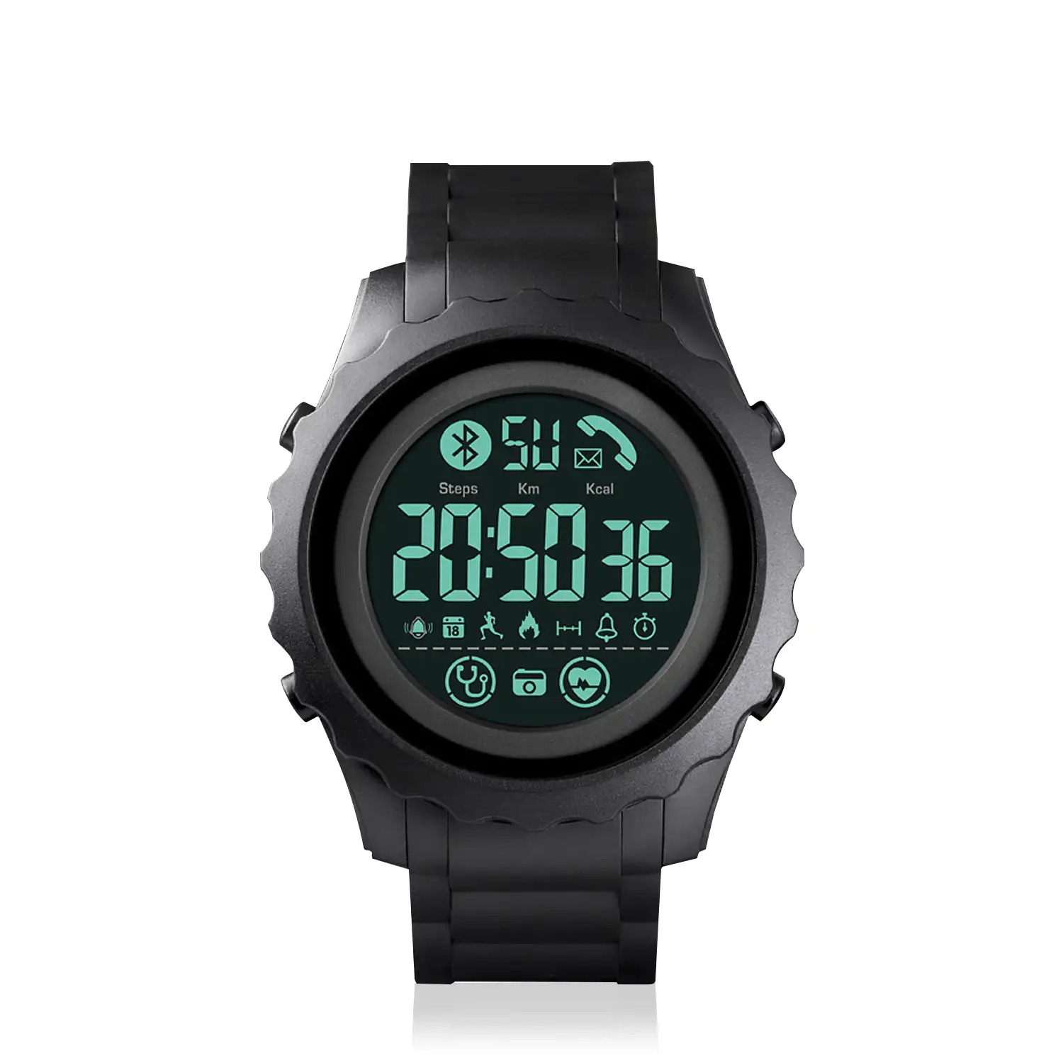 Smartwatch 1626 digital bluetooth con funciones avanzadas