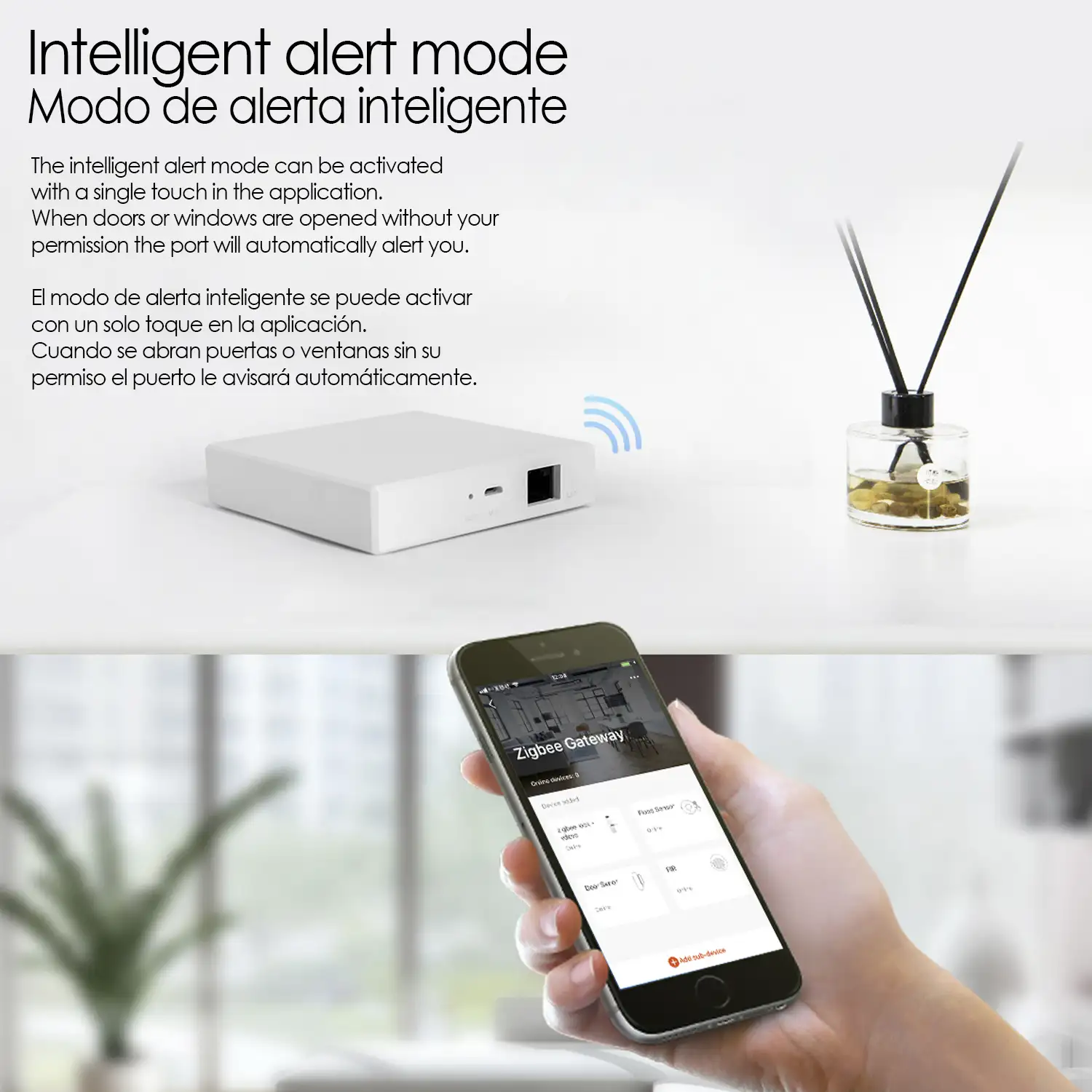 Tuya Wireless Zigbee Bridge Smart Home Zigbee Gateway Hub telecomando  dispositivi Zigbee Smart Life APP per Alexa Google Home