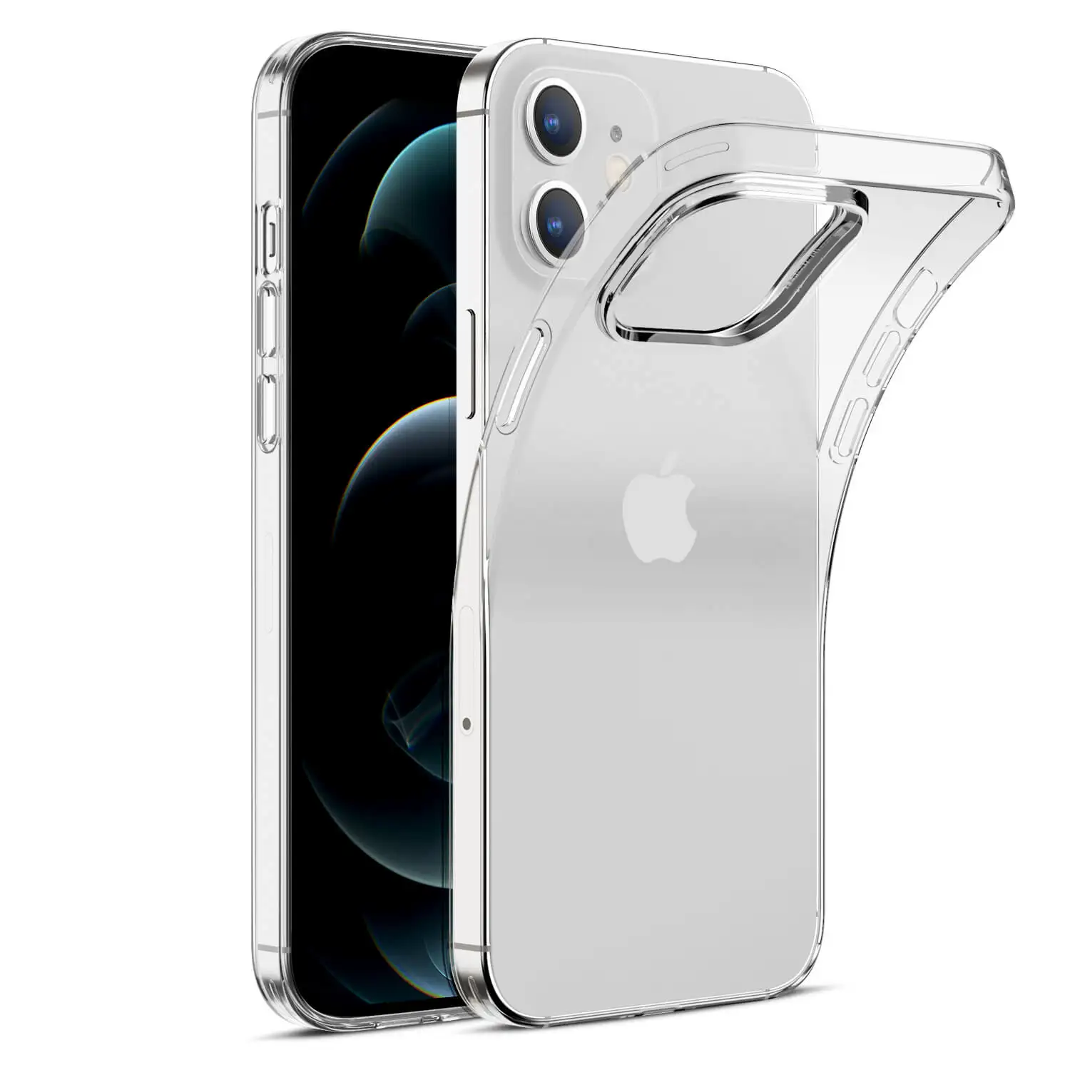 Carcasa de TPU transparente suave para iPhone 12 Mini