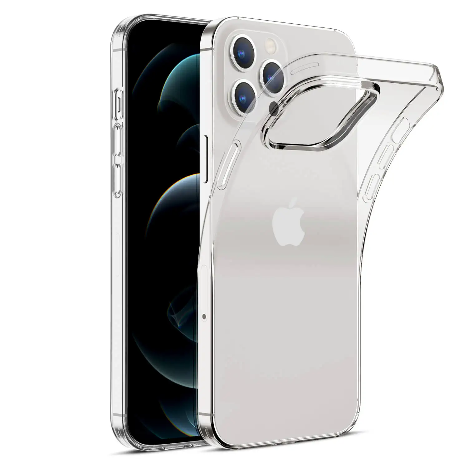 Carcasa de TPU transparente suave para iPhone 12 Pro Max