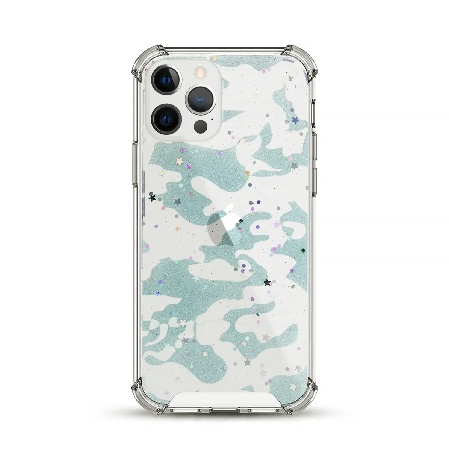 Carcasa de TPU de alta protección con diseño camuflaje urbano para iPhone 12 Pro Max