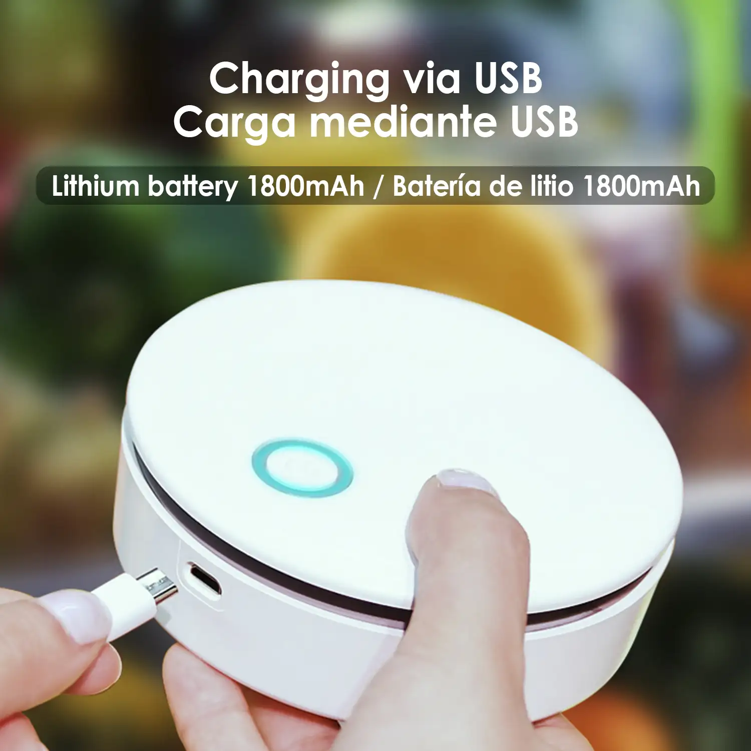 Purificador de aire redondo para interiores con oxigeno activo. Elimina bacterias y otros microorganismos patógenos, elimina malos olores.