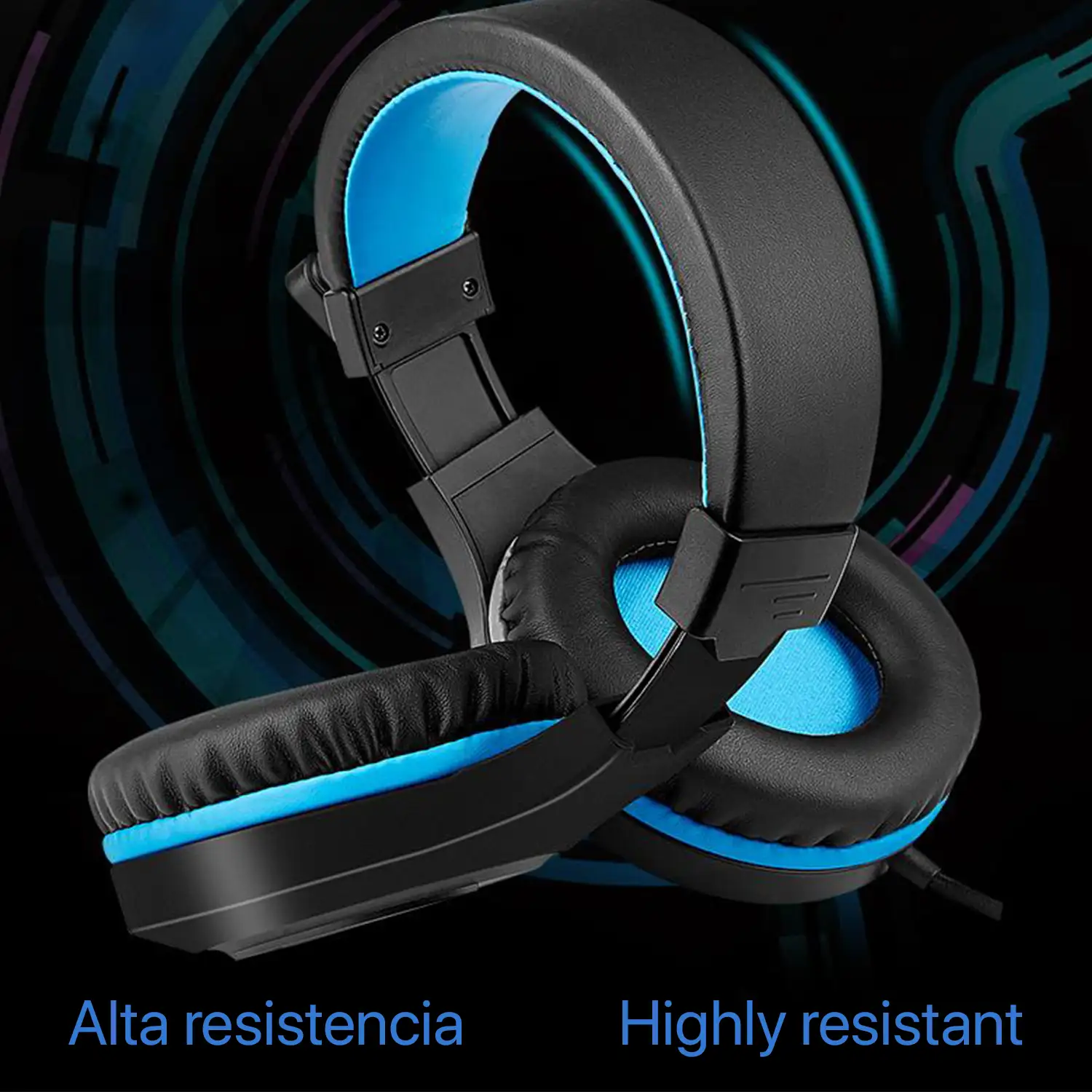 Headset G-90. Auriculares gaming con micro, conexión minijack, luz LED. PC, PS4, Xbox One, móvil, tablet.