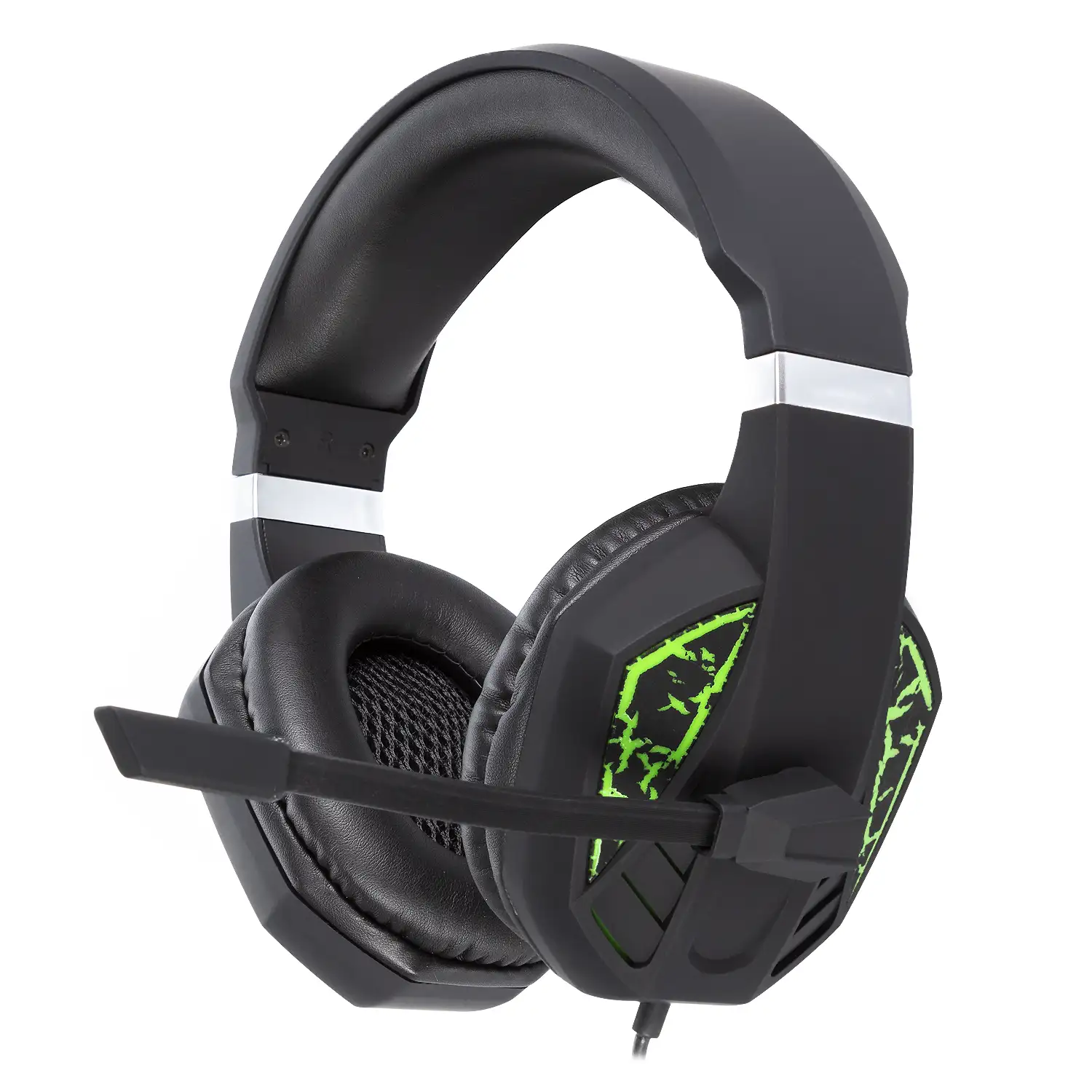 Headset SY830MV con luces led. Auriculares gaming con micro, conexión  minijack para PC, portátil, PS4, Xbox