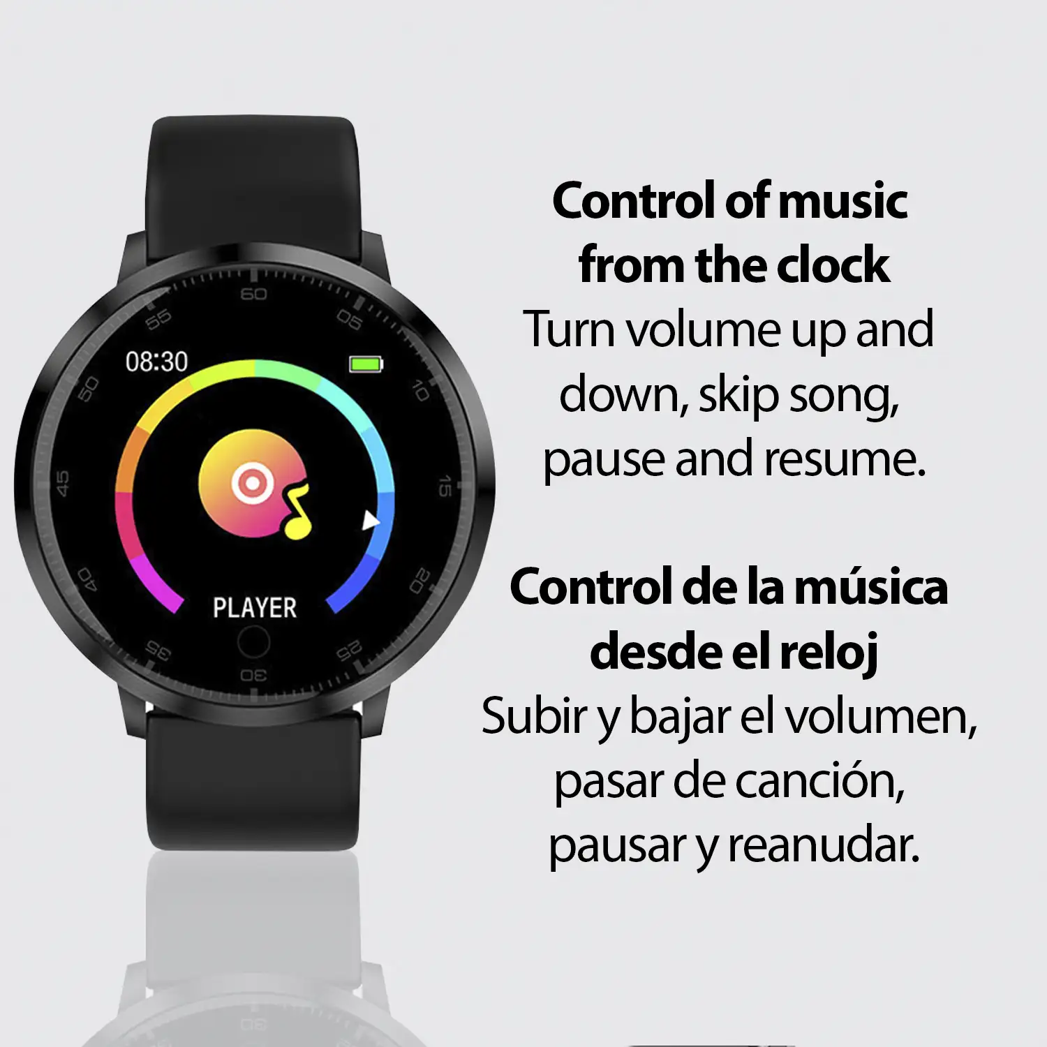 Smartwatch K12 con monitor de tensión, cardíaco, oxígeno en sangre y modo multideportivo.