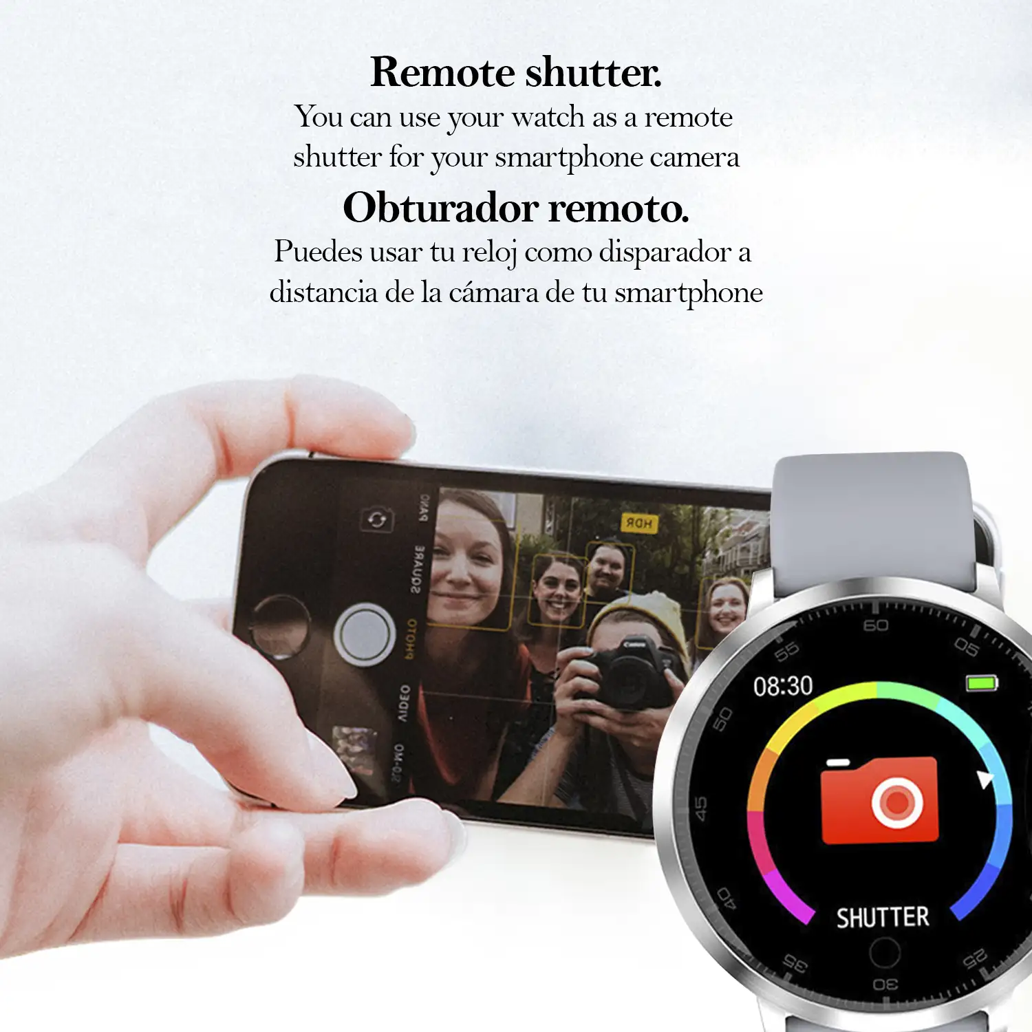 Smartwatch K12 con monitor de tensión, cardíaco, oxígeno en sangre y modo multideportivo.