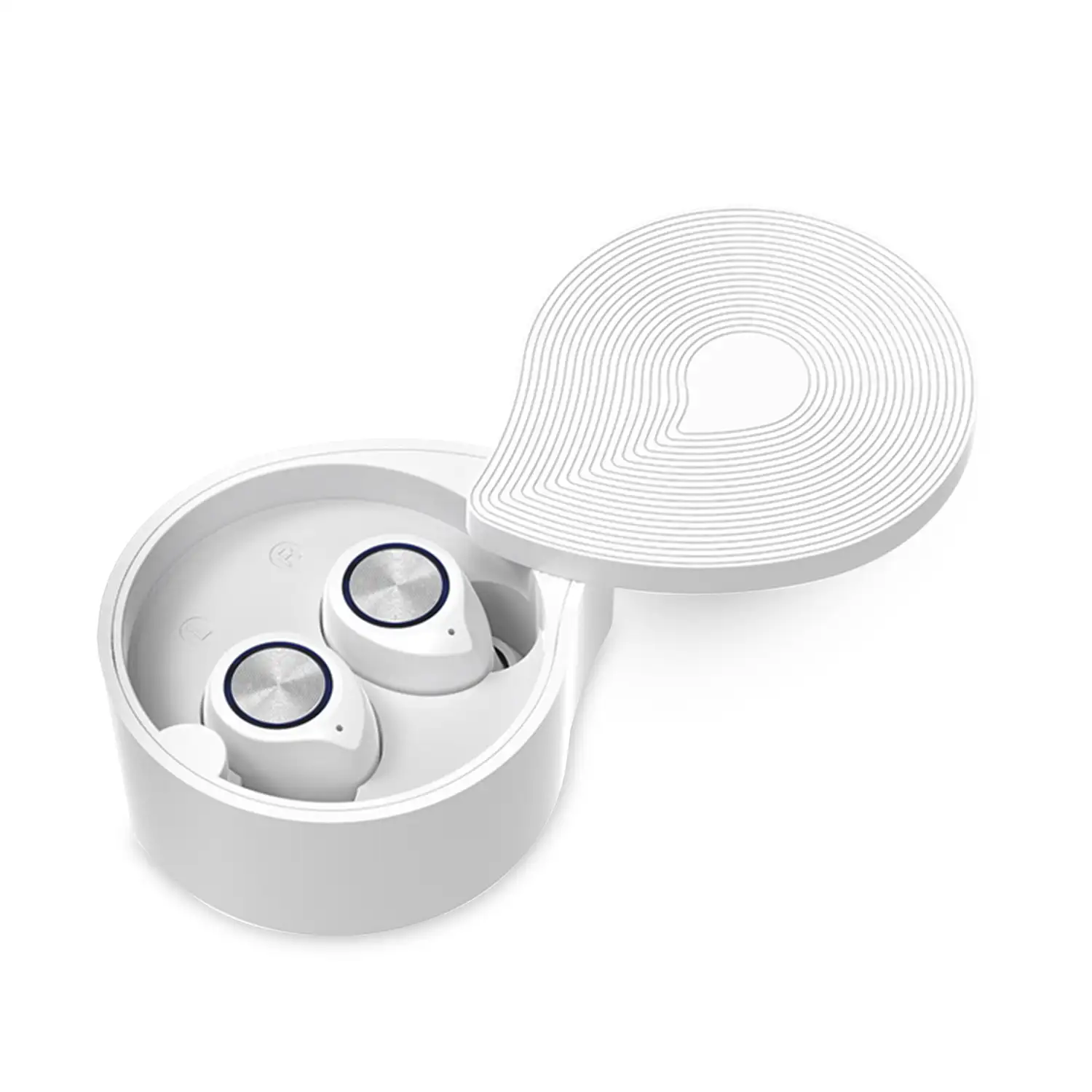 Auriculares TW70 TWS Bluetooth 5.0, controles táctiles, base de carga 300mAh.