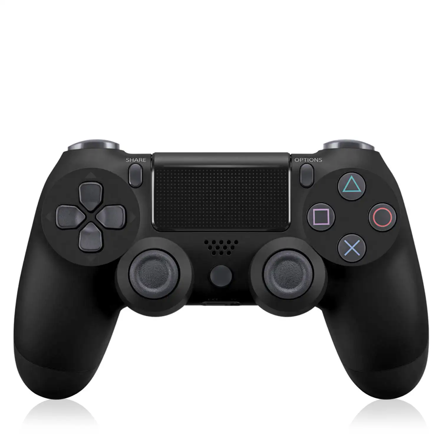 Mando inalámbrico con vibración compatible con PS4. Funciones completas.