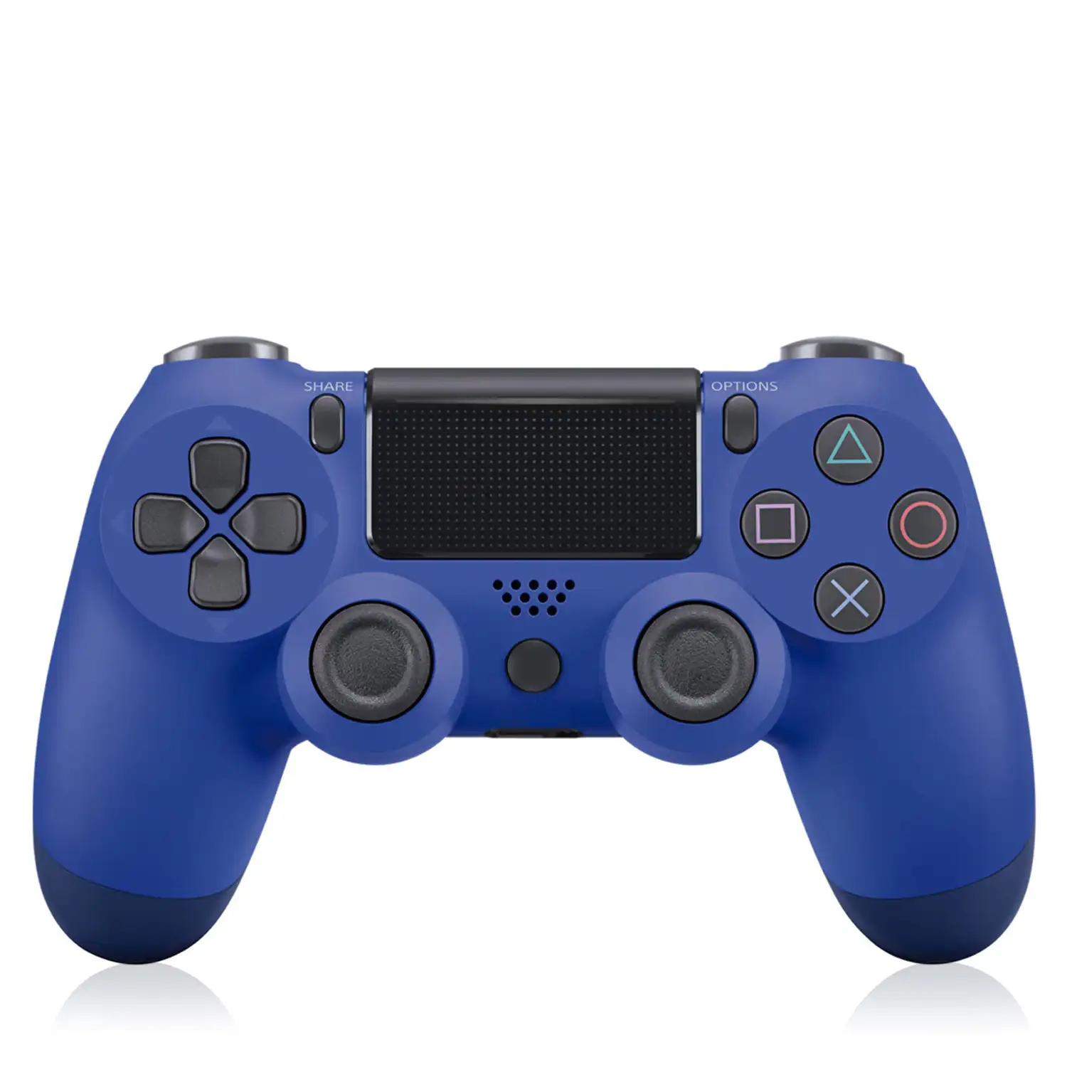 Mando inalámbrico con vibración compatible con PS4. Funciones completas.