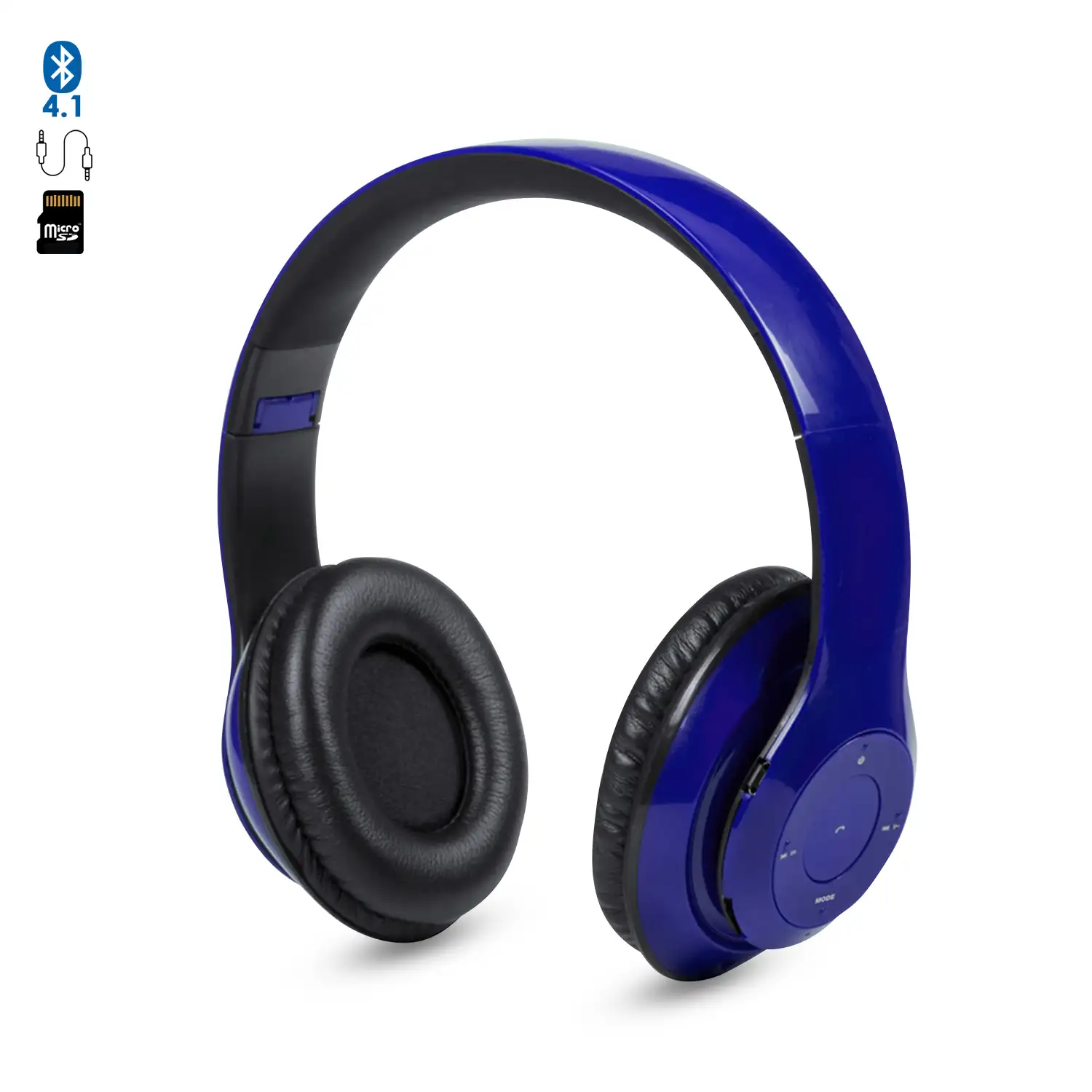 Auriculares Legolax plegables de diadema con conexión Bluetooth