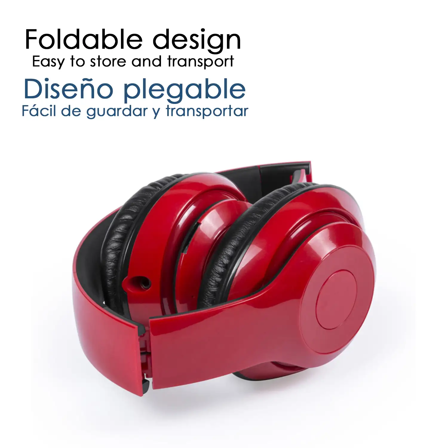 Auriculares Legolax plegables de diadema con conexión Bluetooth