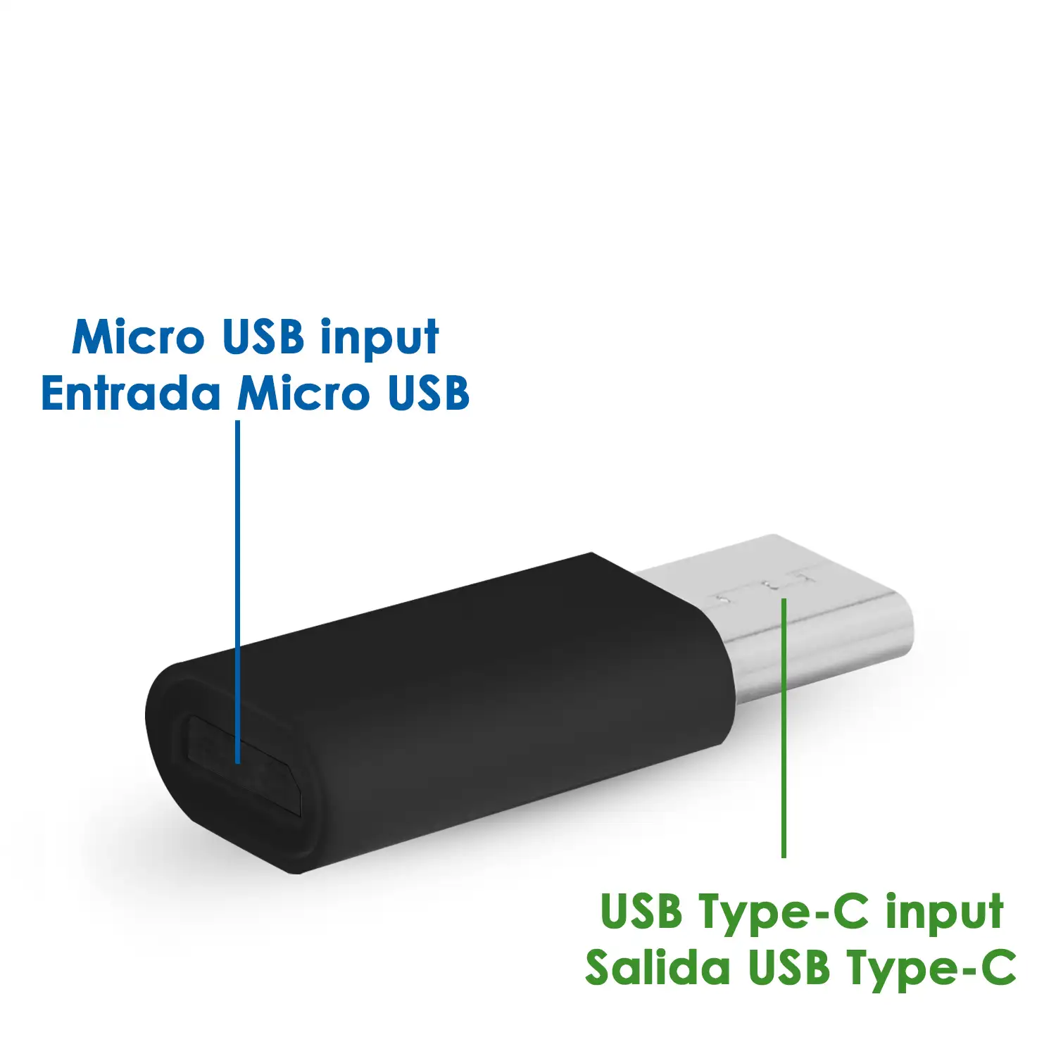 Adaptador Litor de Micro USB a Type-C
