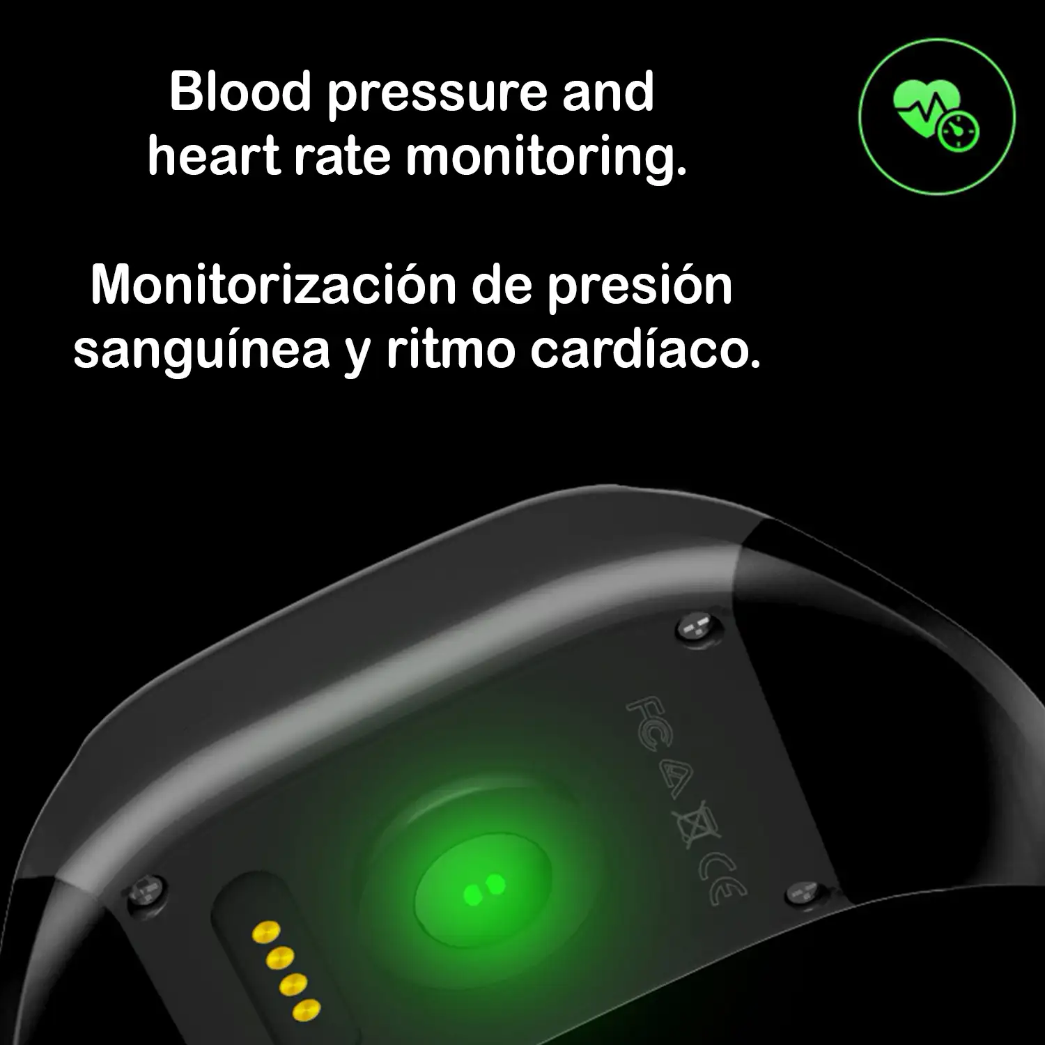 Brazalete localizador GPS con botón SOS e intercomunicador. Especial personas mayores. Con monitor cardíaco.