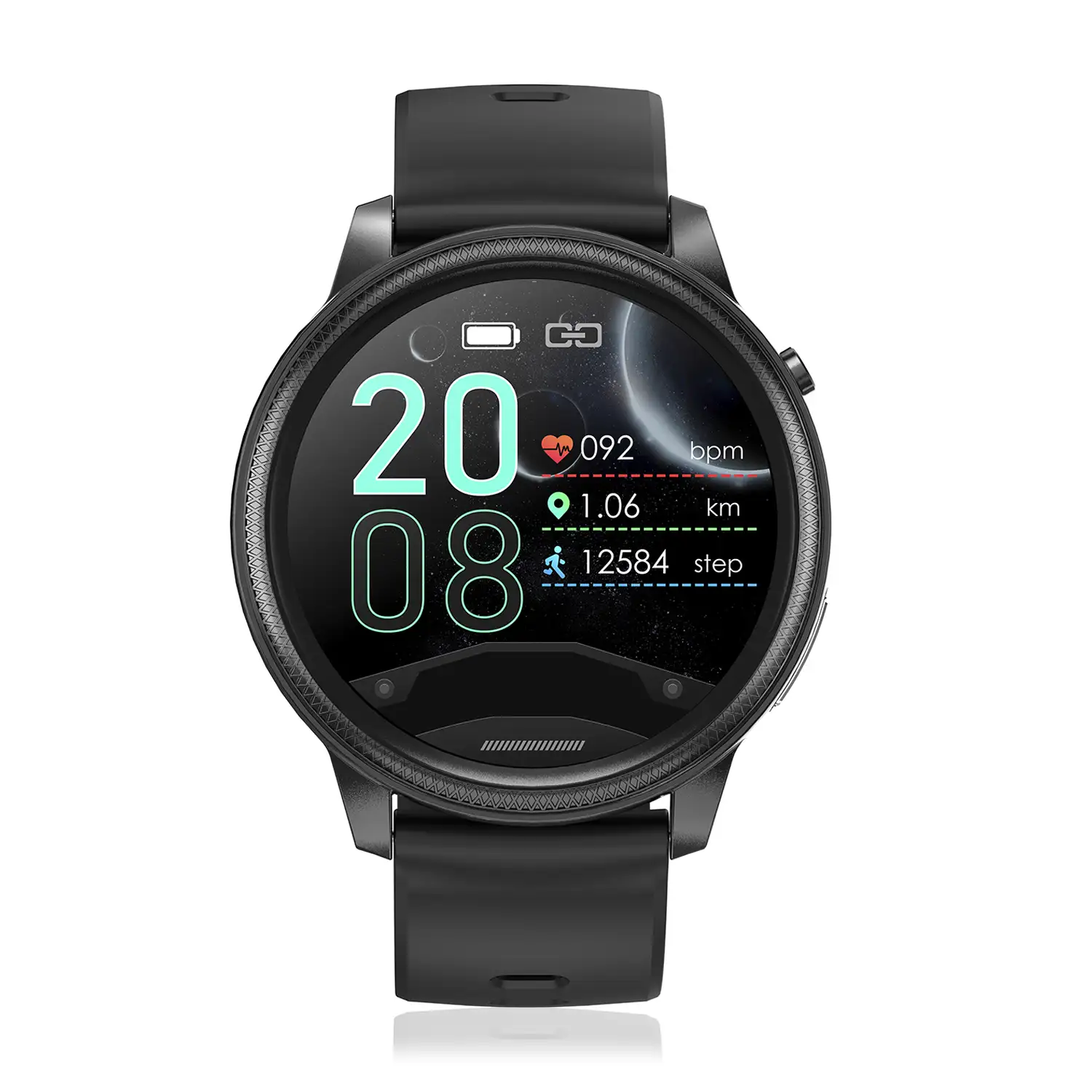 Smartwatch S31 con termómetro corporal, monitor de tensión y oxígeno en sangre. 7 modos deportivos. Notificaciones en pantalla.