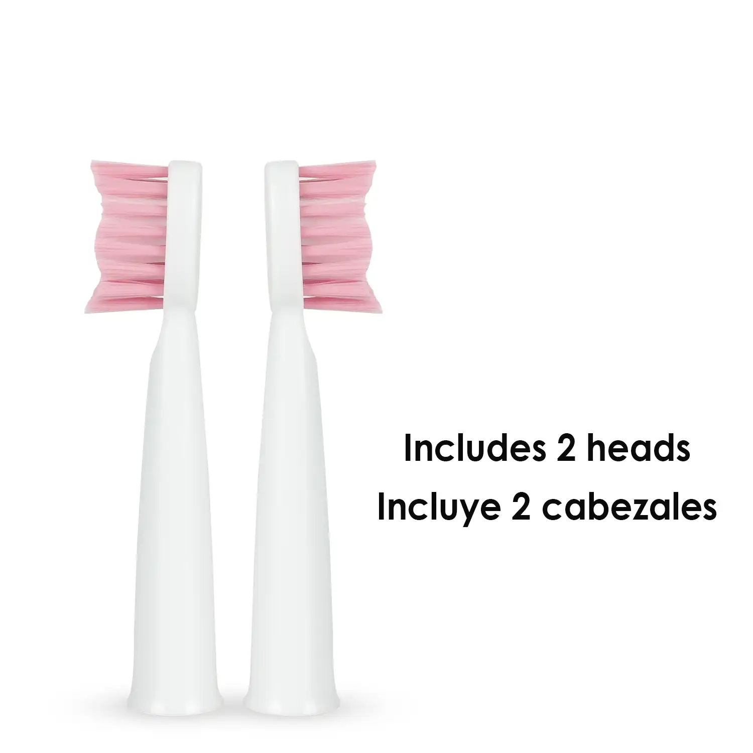 Cepillo de dientes eléctrico sónico ET03. Incluye 2 cabezales.