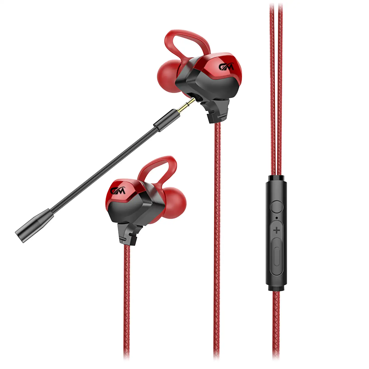 Headset In-Ear G3000. Auriculares con cable especiales gaming con micrófono extraíble. Xbox, PS4, PC, tablet, móvil.