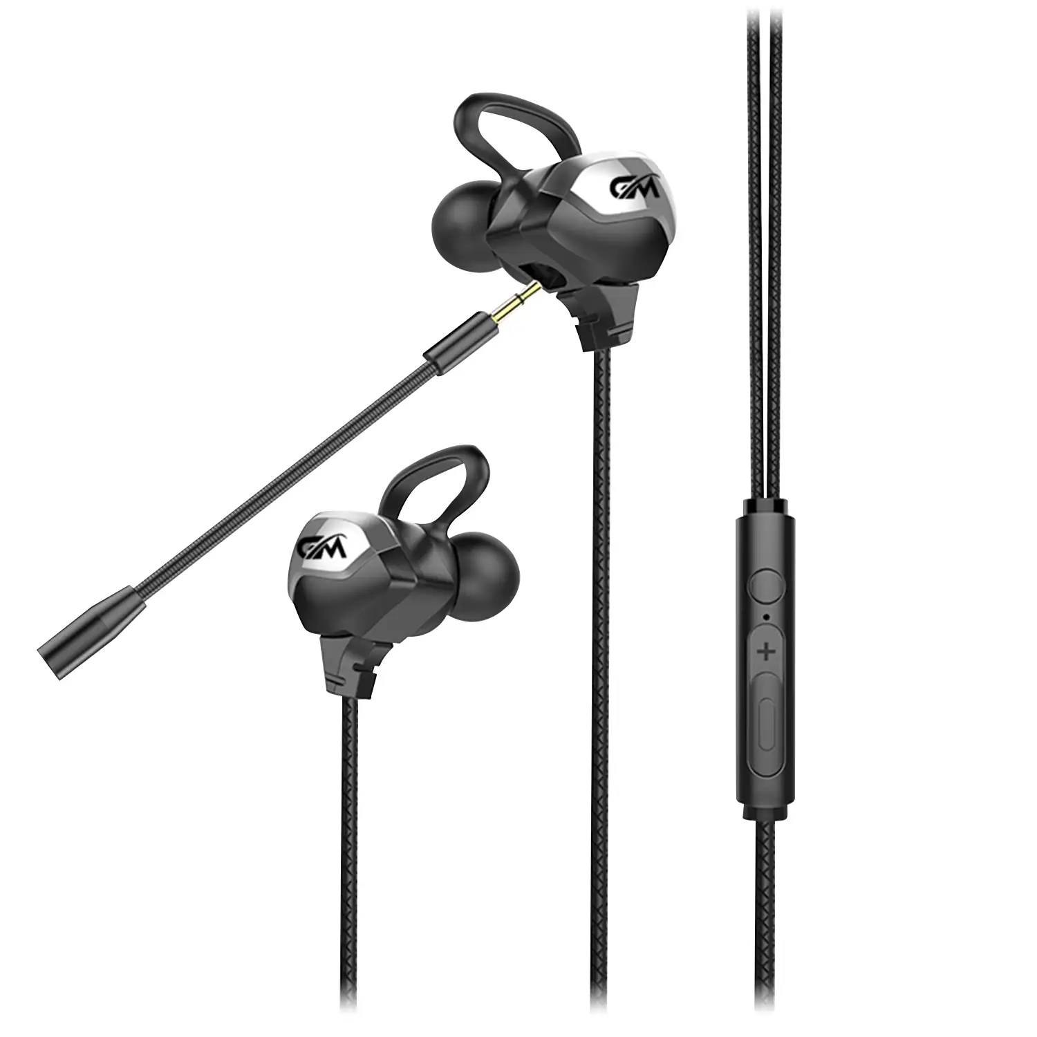 Headset In-Ear G3000. Auriculares con cable especiales gaming con micrófono extraíble. Xbox, PS4, PC, tablet, móvil.