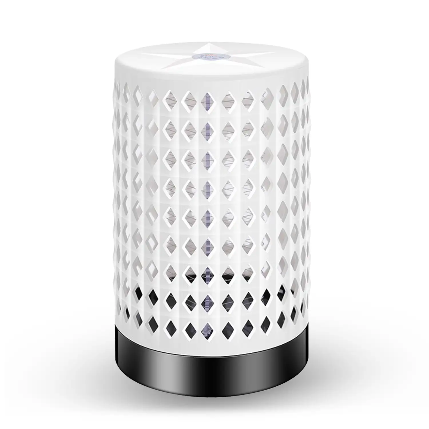 Atrapa mosquitos eléctrico, con luz led. Mata mosquitos por descarga eléctrica. Maya externa de seguridad.