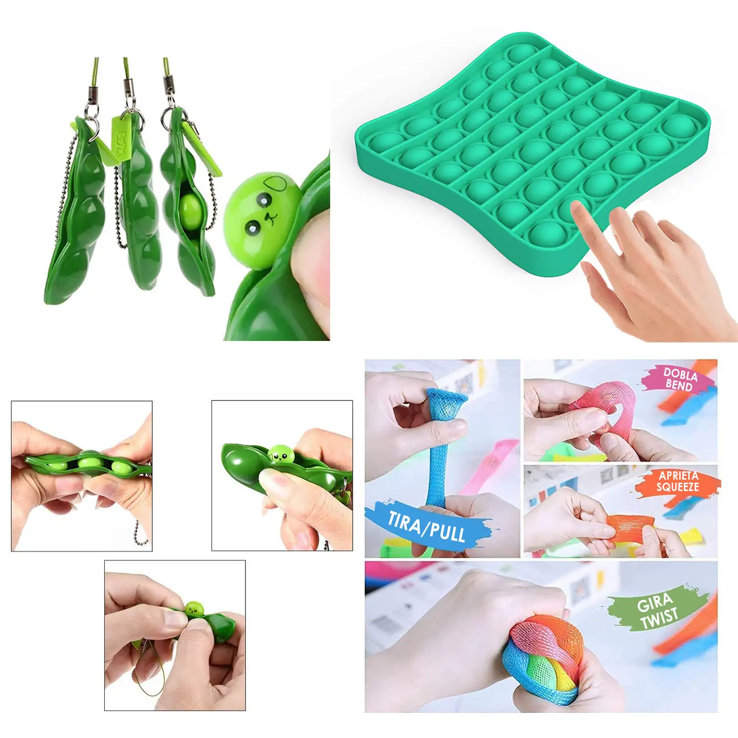 Pack de Fidget Toys anti estr s. Juguetes y accesorios variados