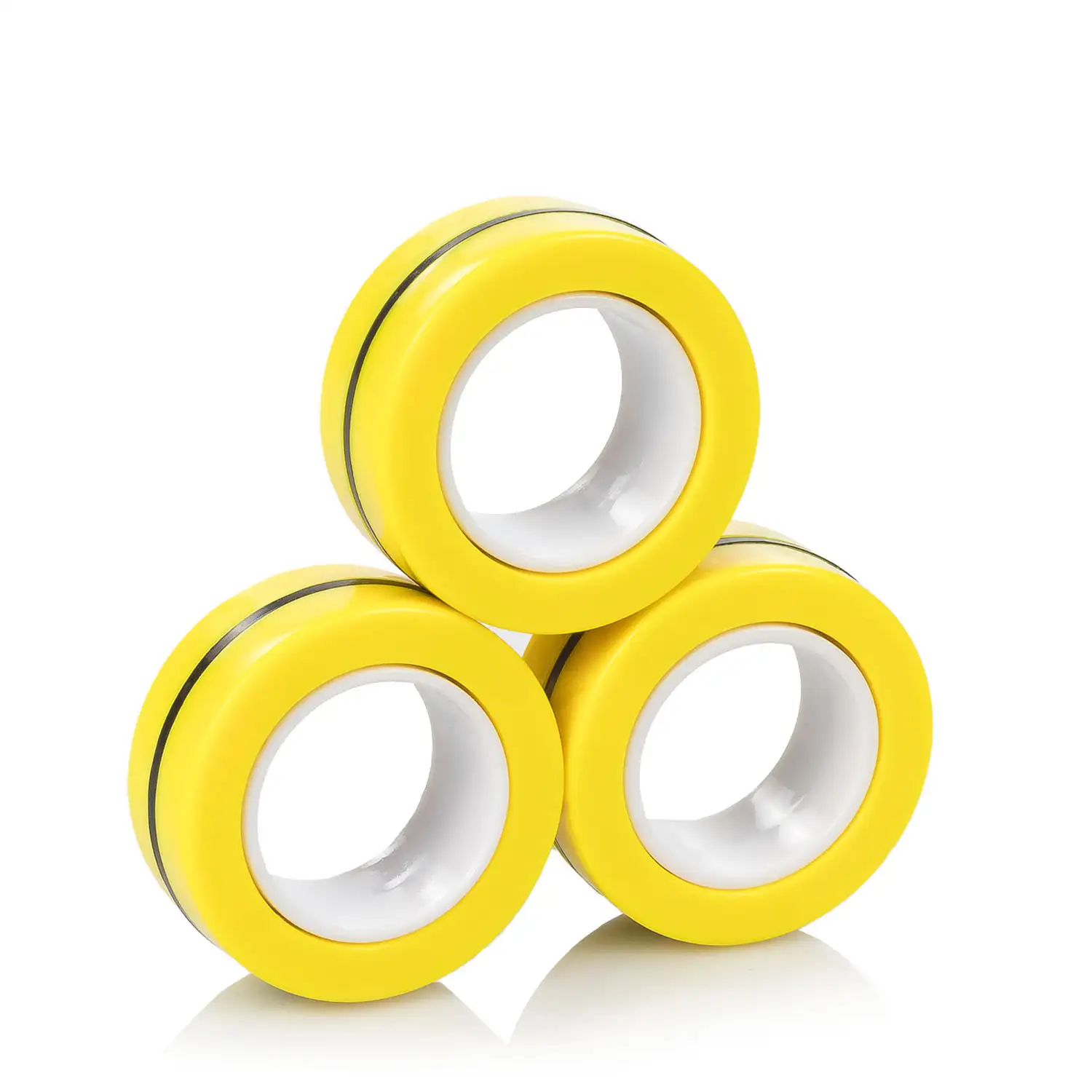 Magnetic Fidget Rings, anillos magnéticos. Juguete antiestrés, ansiedad, concentración.